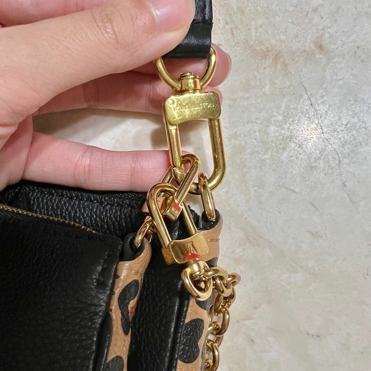 Louis Vuitton Black Bolsa Multi Pochette Accessoires