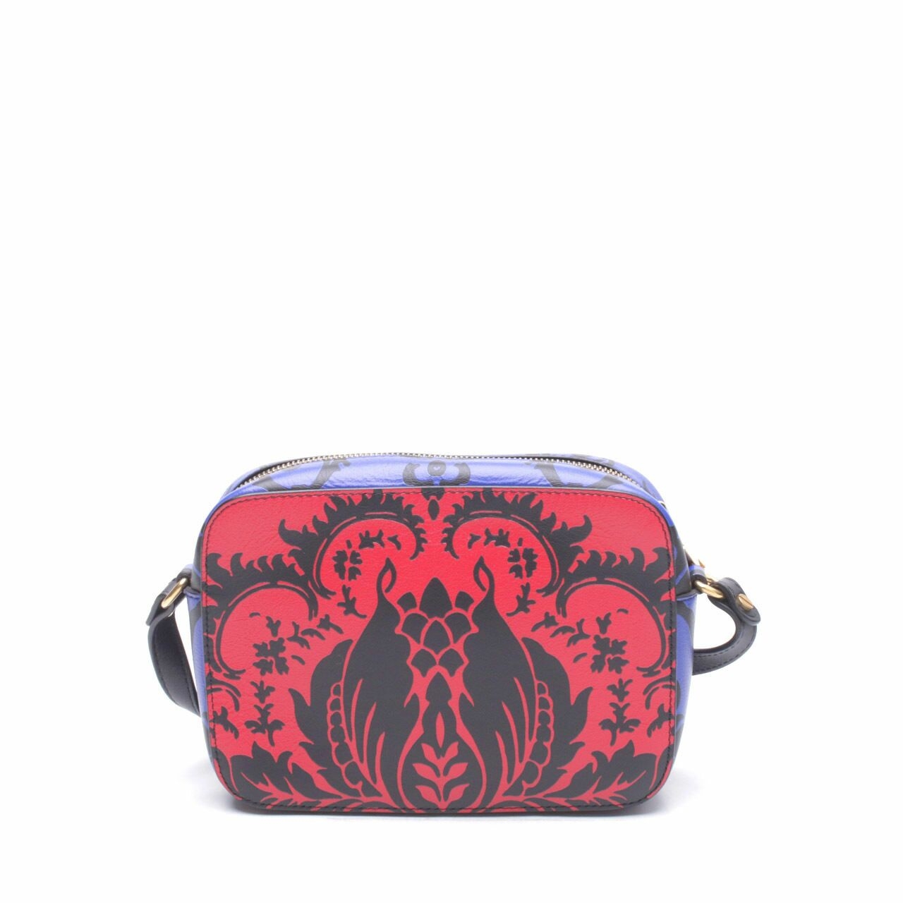 Versace Palazzo Medium Red/Blue Camera Sling Bag	