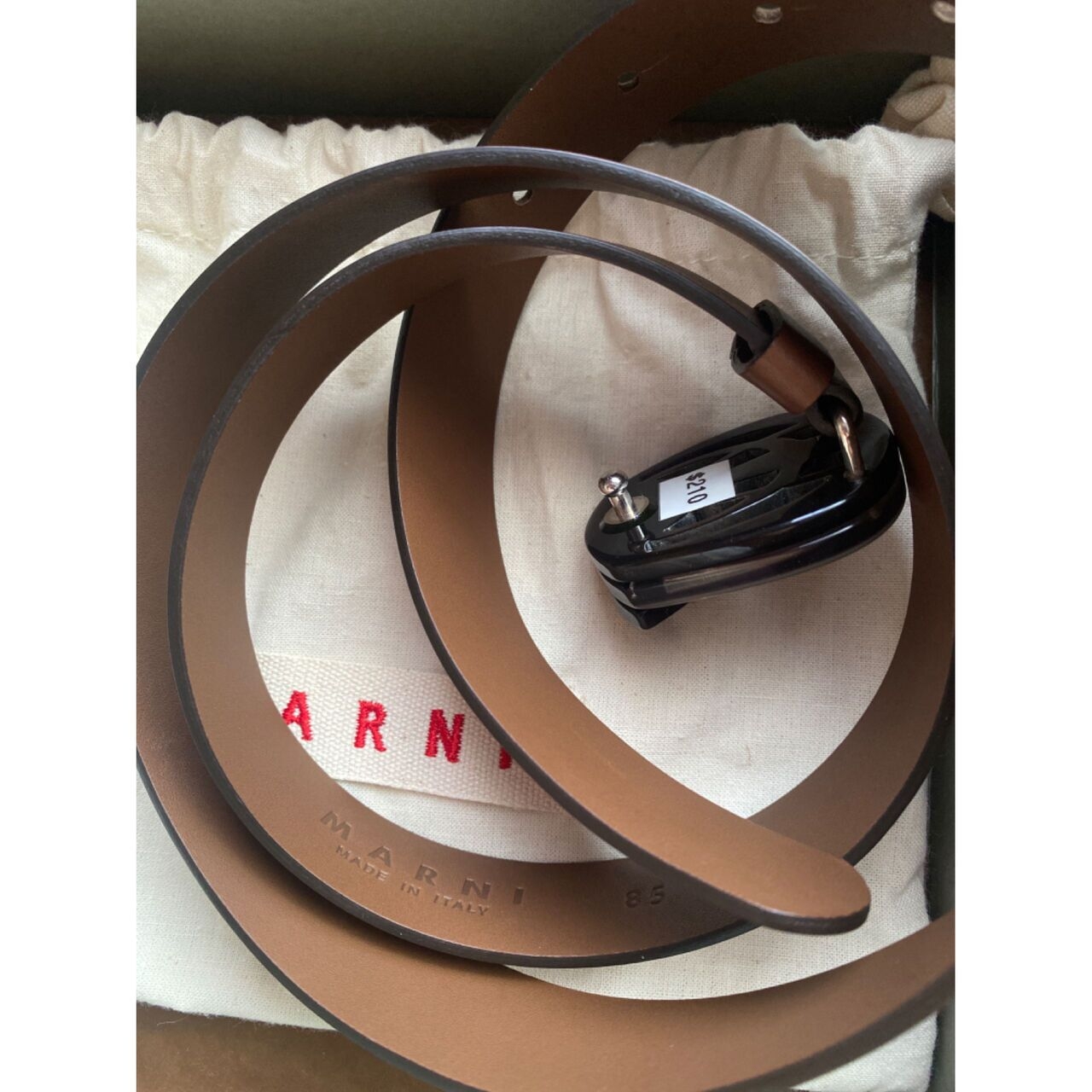 Marni Brown Belt