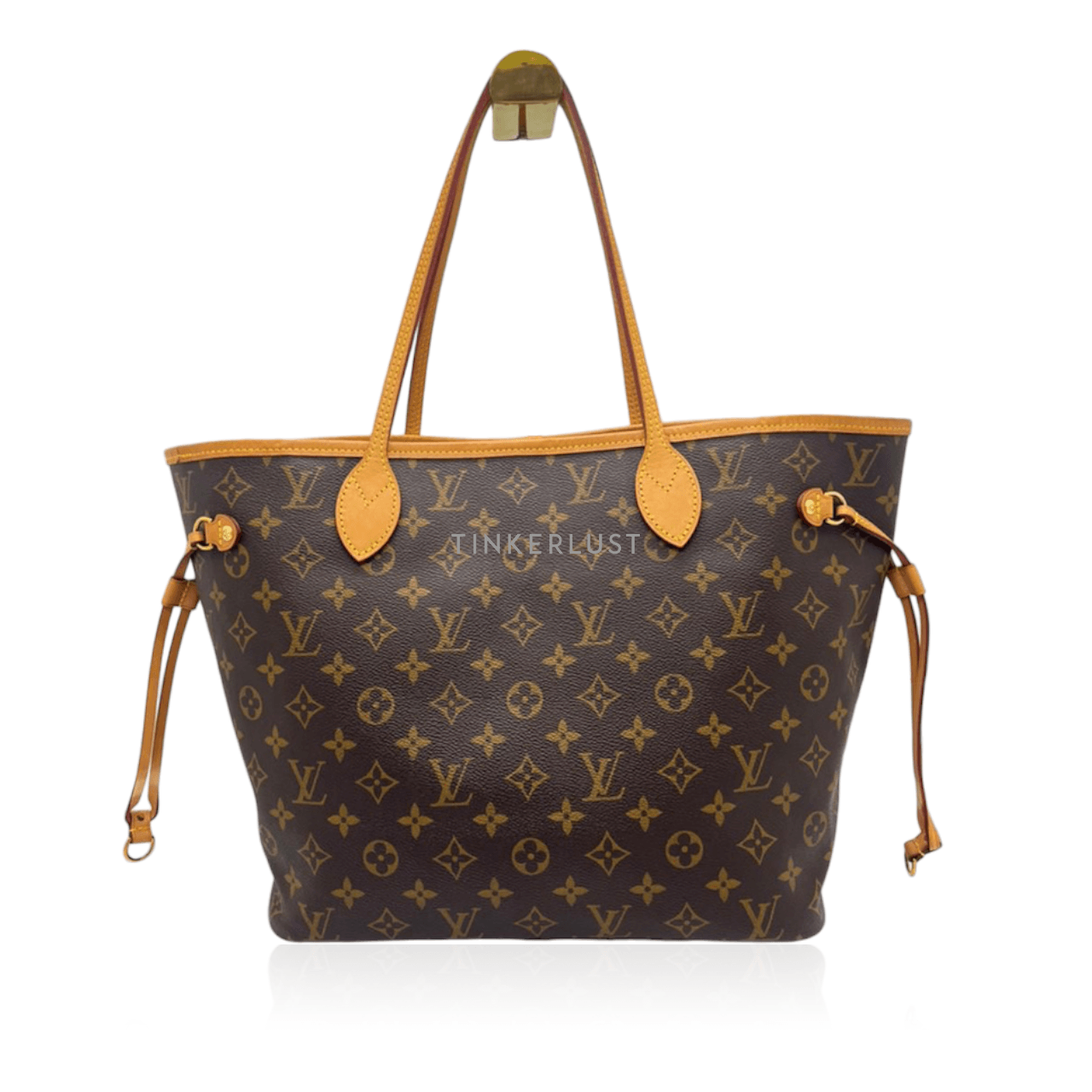 Louis Vuitton Neverfull MM Monogram Pivoine Chip Tote Bag