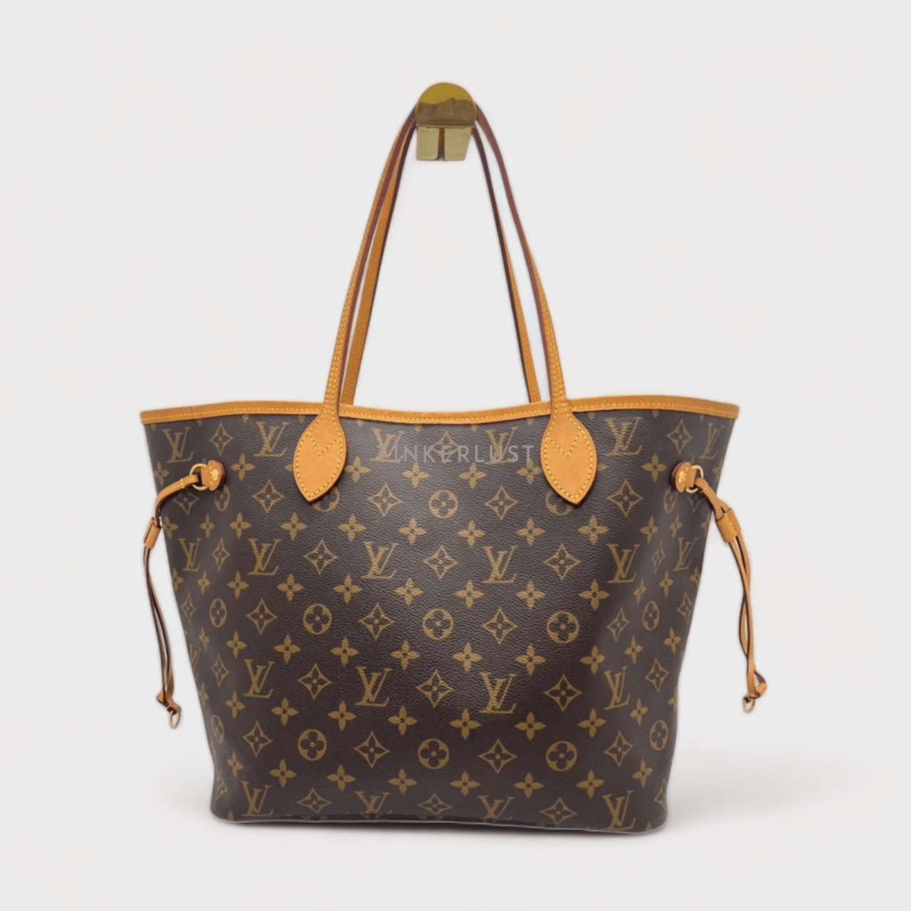 Louis Vuitton Neverfull MM Monogram Pivoine Chip Tote Bag