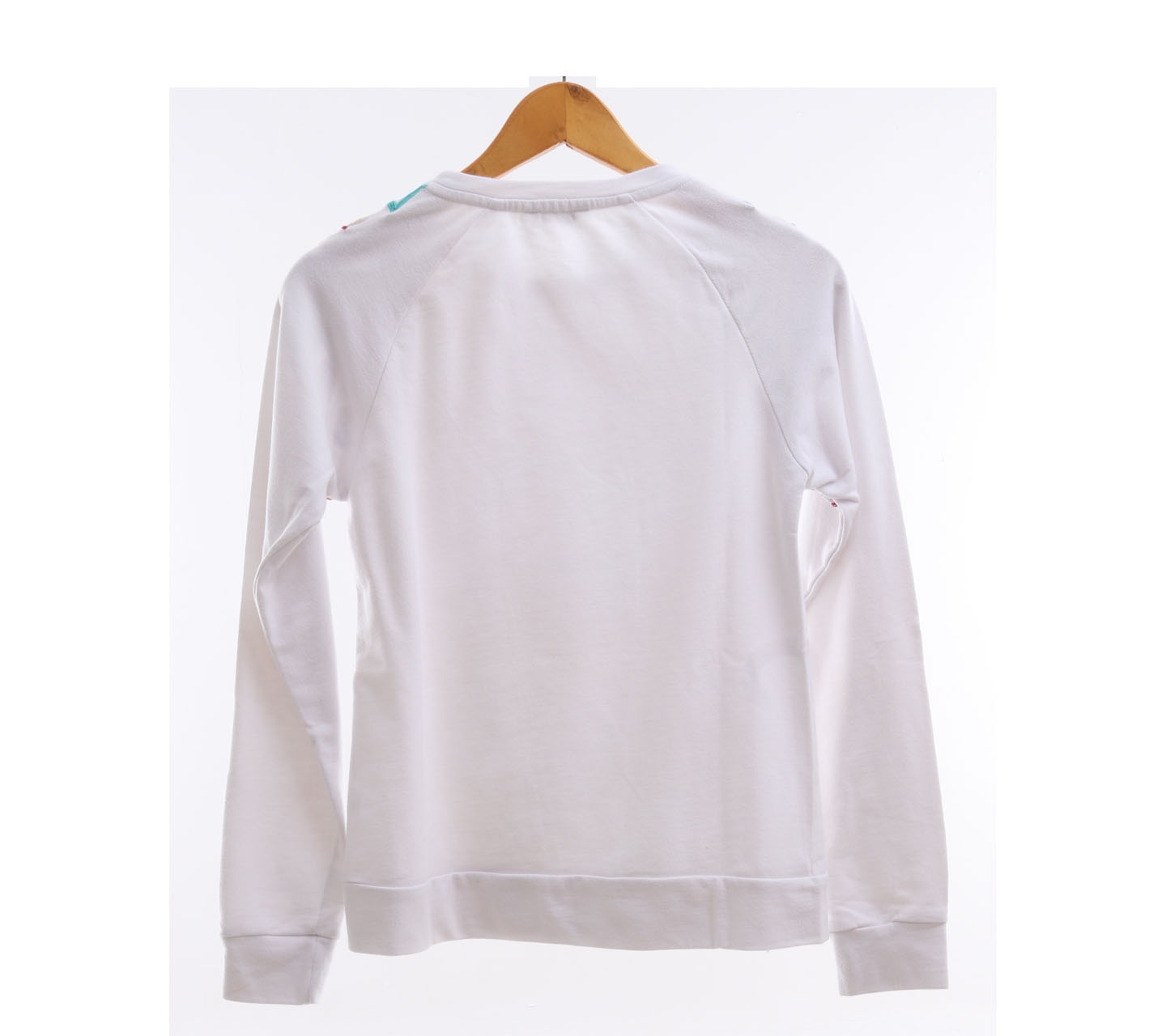 Et Cetera White Embroidery Sweater