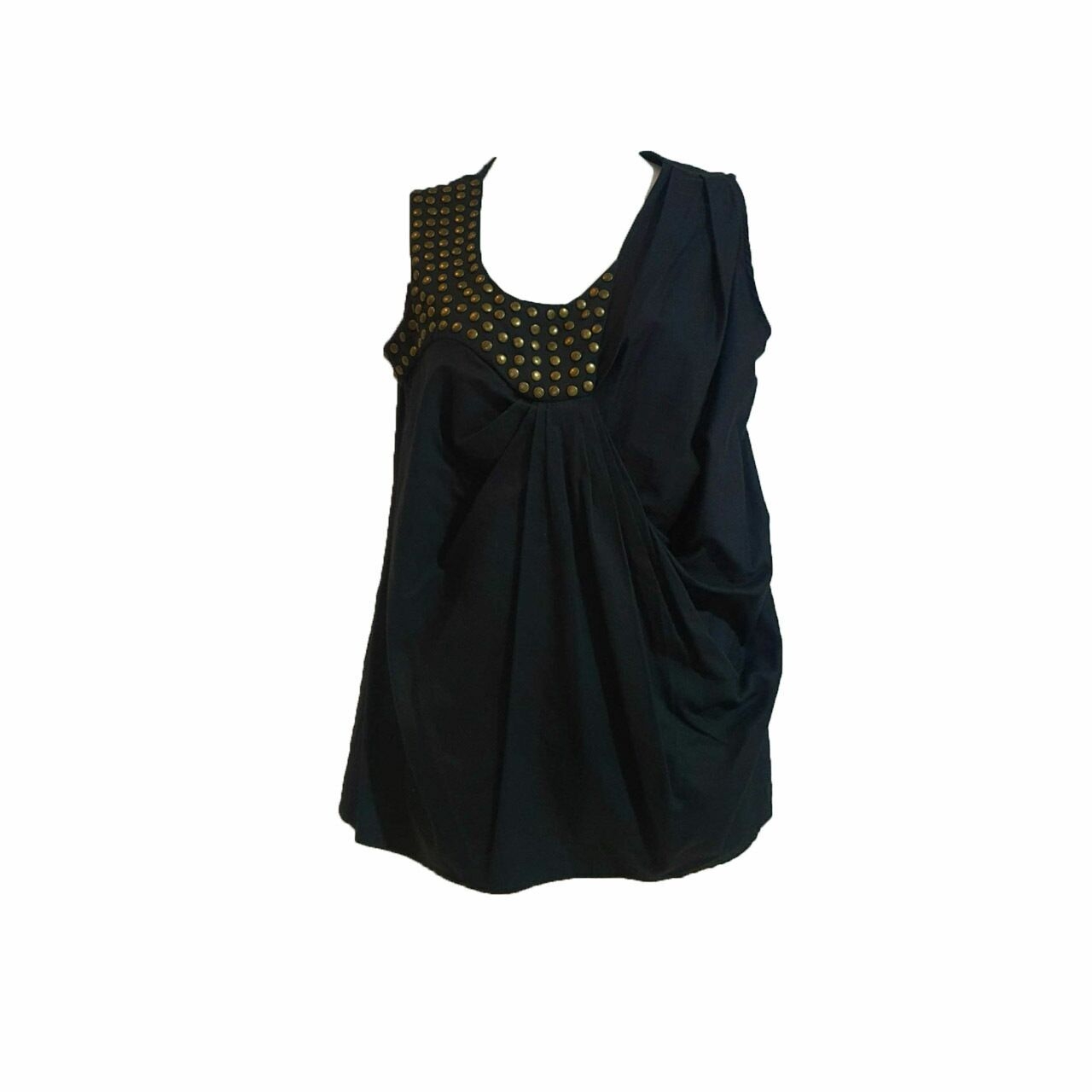 (x)sml Black Blouse