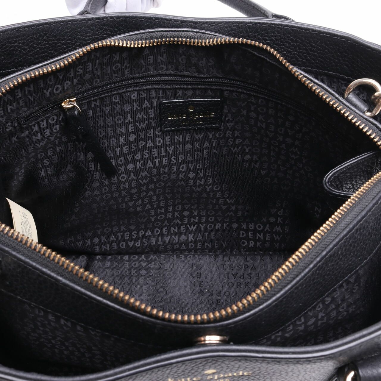 Kate Spade Lise Black Satchel Bag