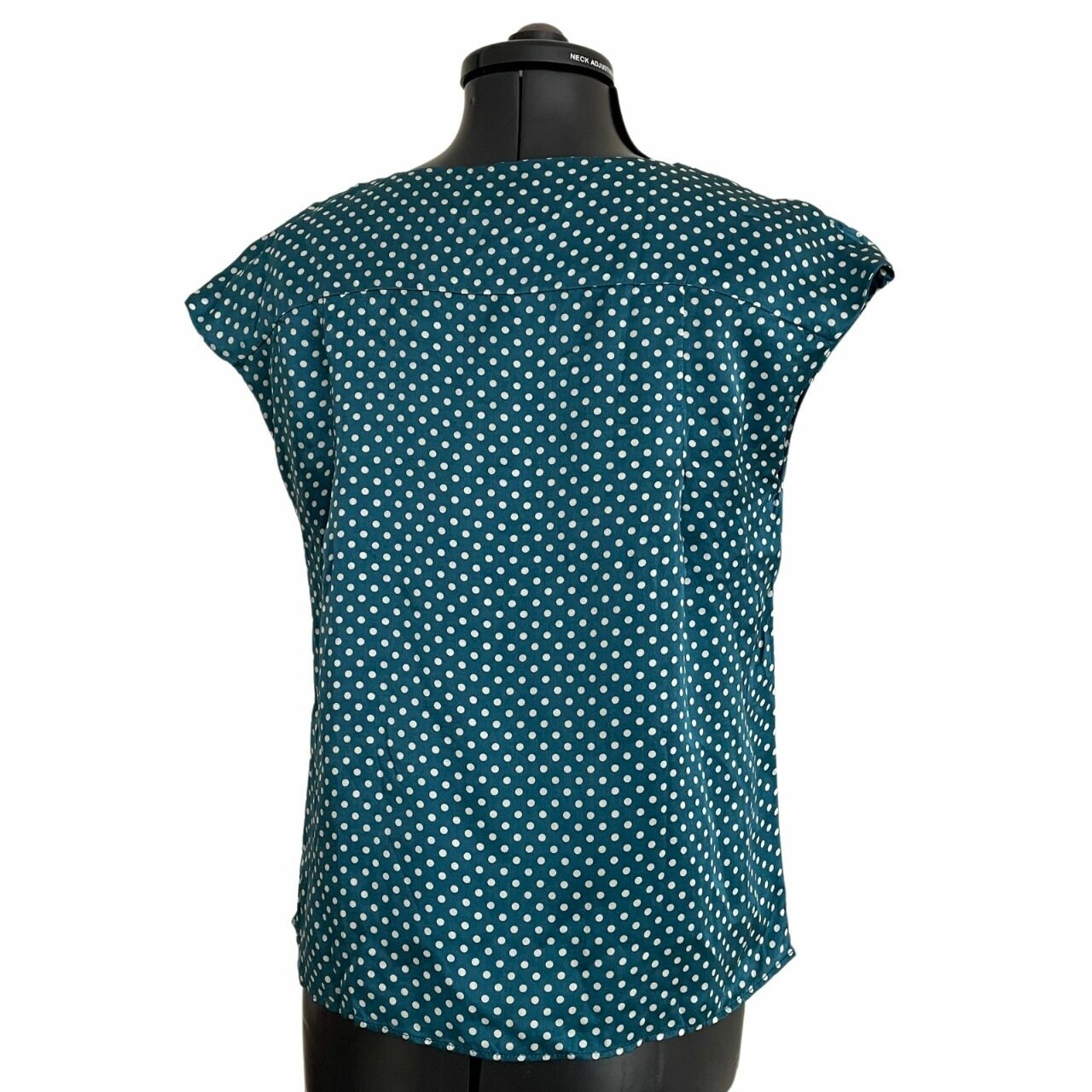 Zara Blue Polkadots Blouse