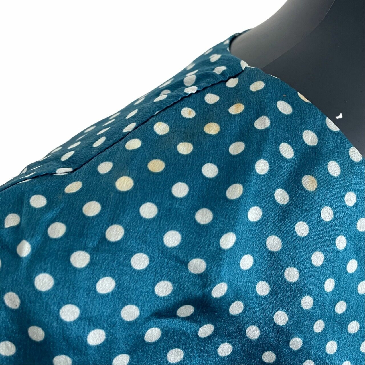 Zara Blue Polkadots Blouse