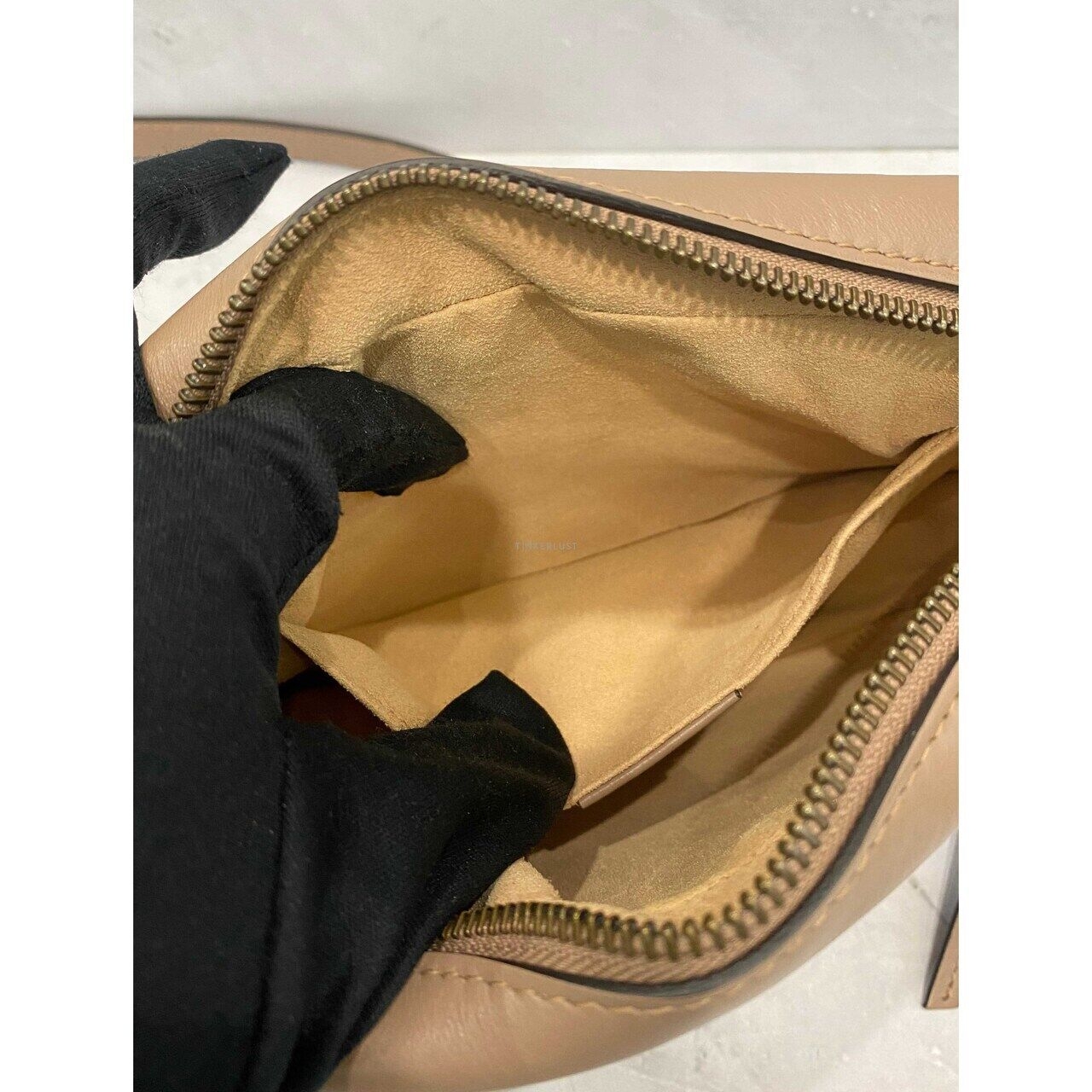 Gucci Marmont Mini Camera Bag Nude GHW Sling Bag