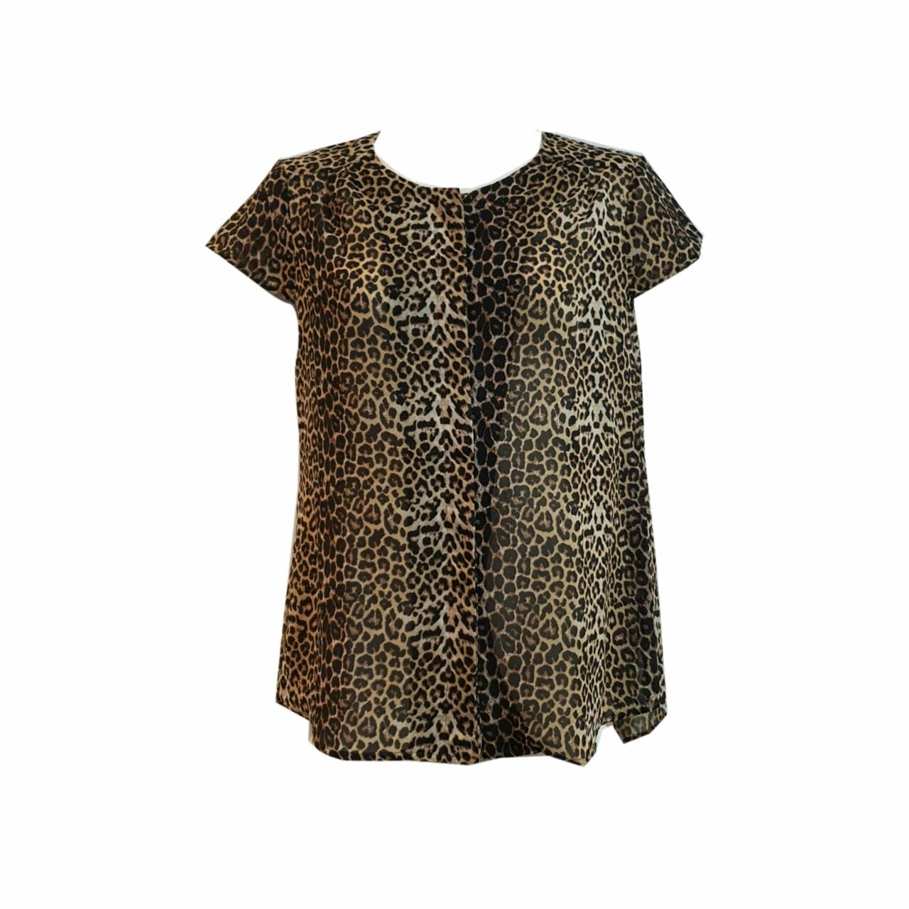 The Executive Animal Print Blouse