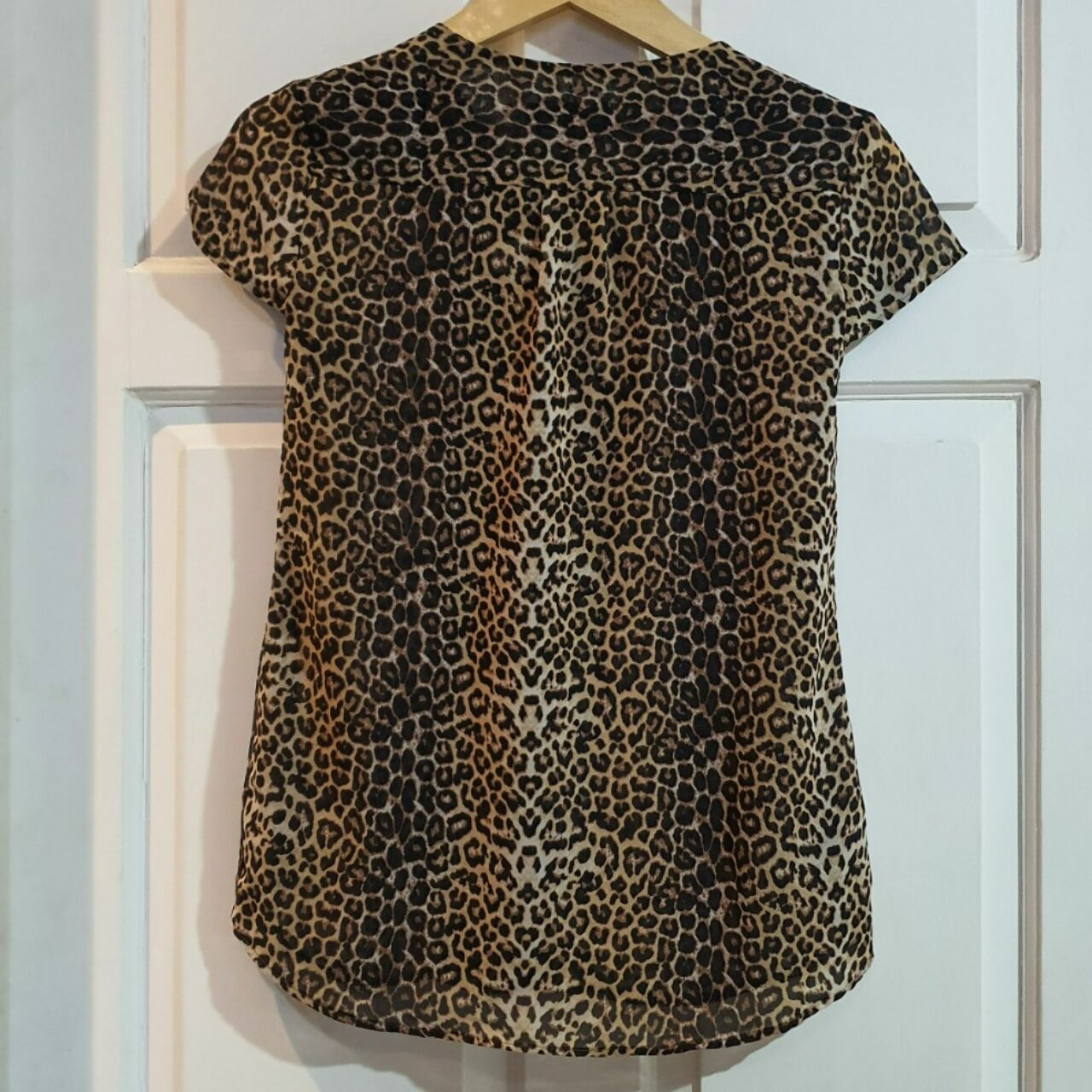 The Executive Animal Print Blouse