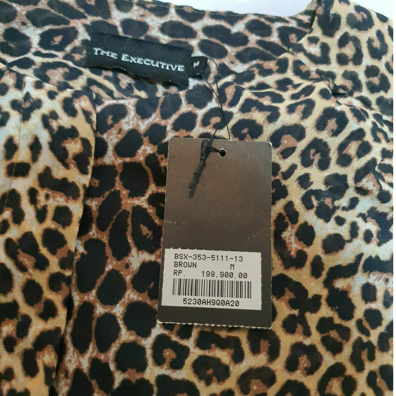 The Executive Animal Print Blouse