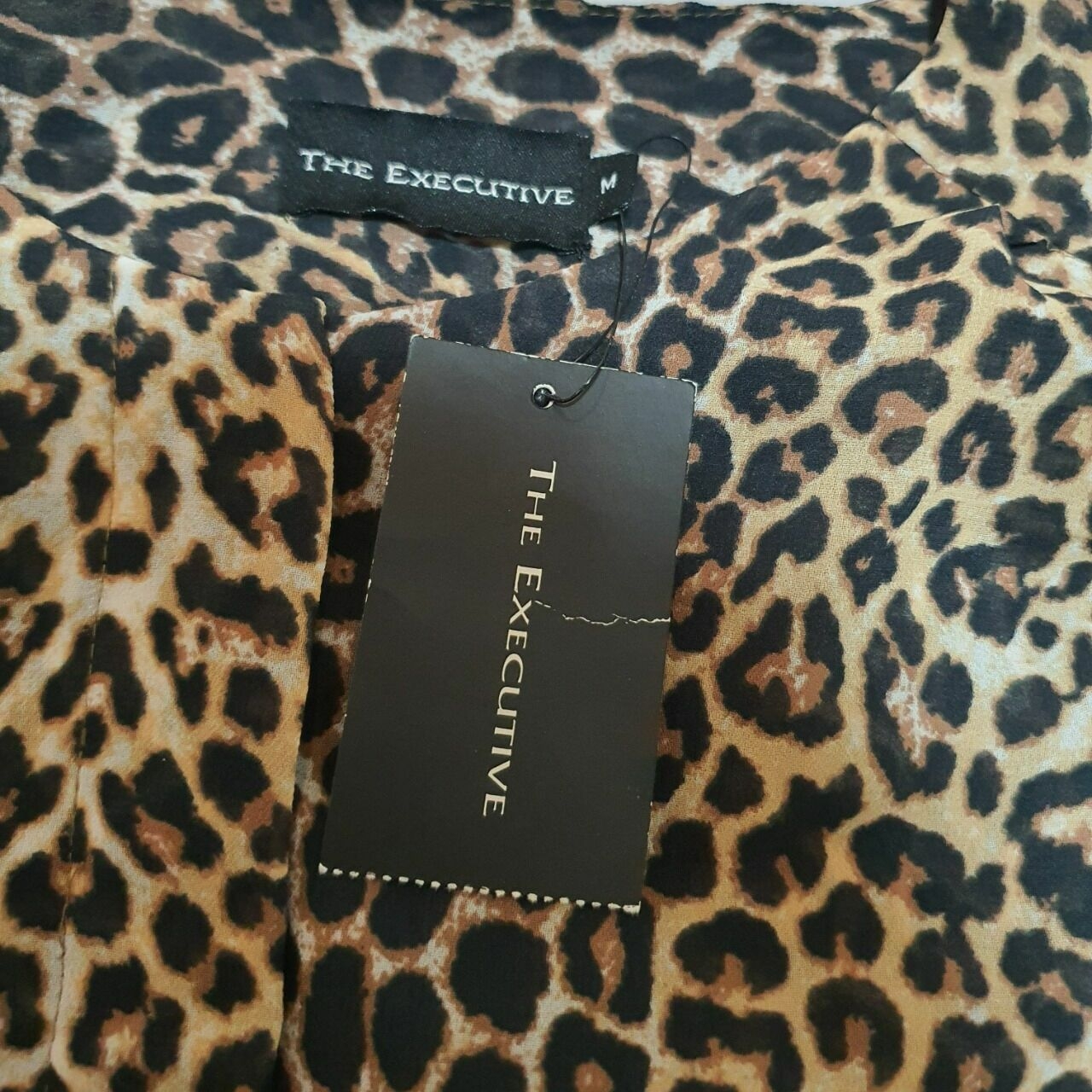 The Executive Animal Print Blouse