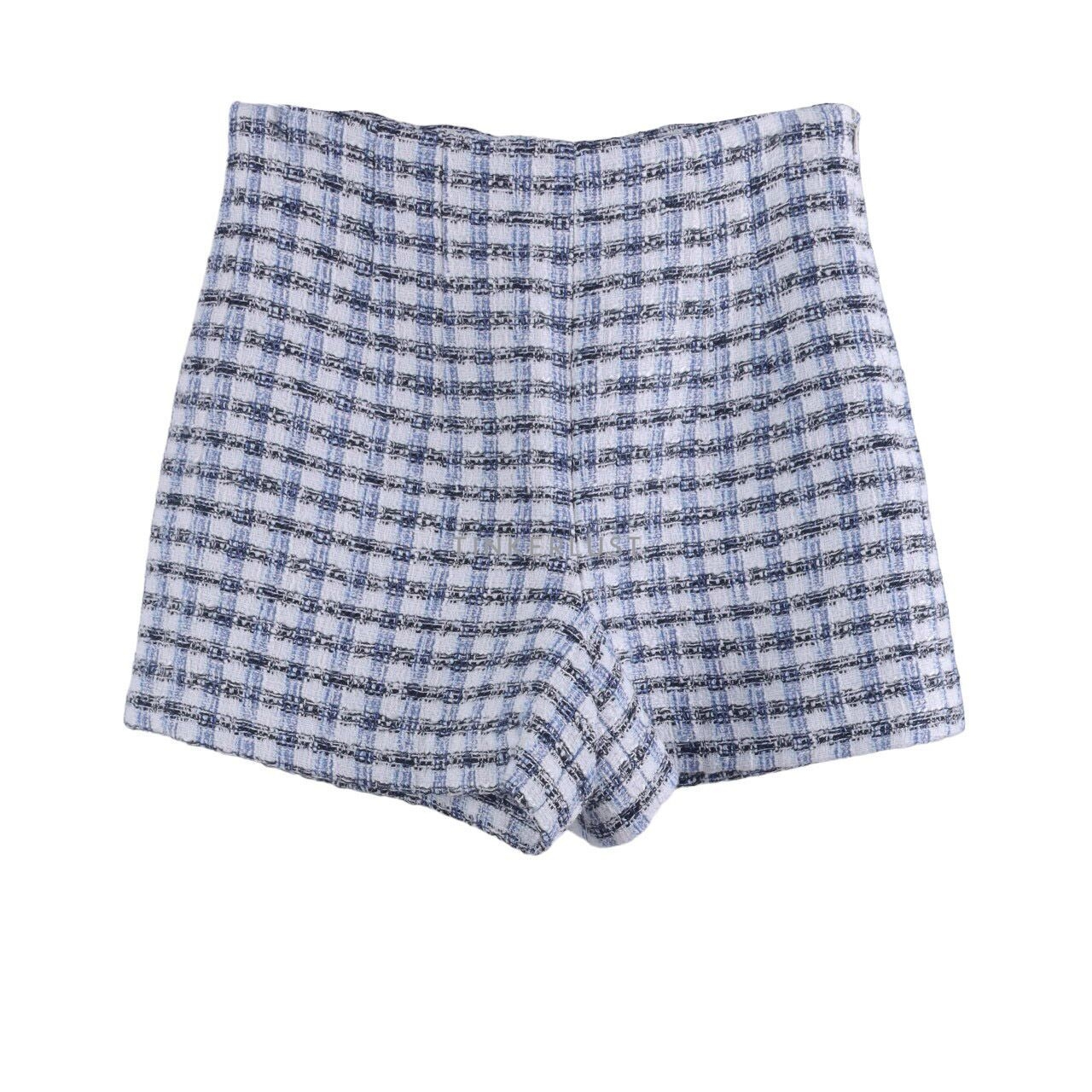 Zara Multi Plaid Short Pants