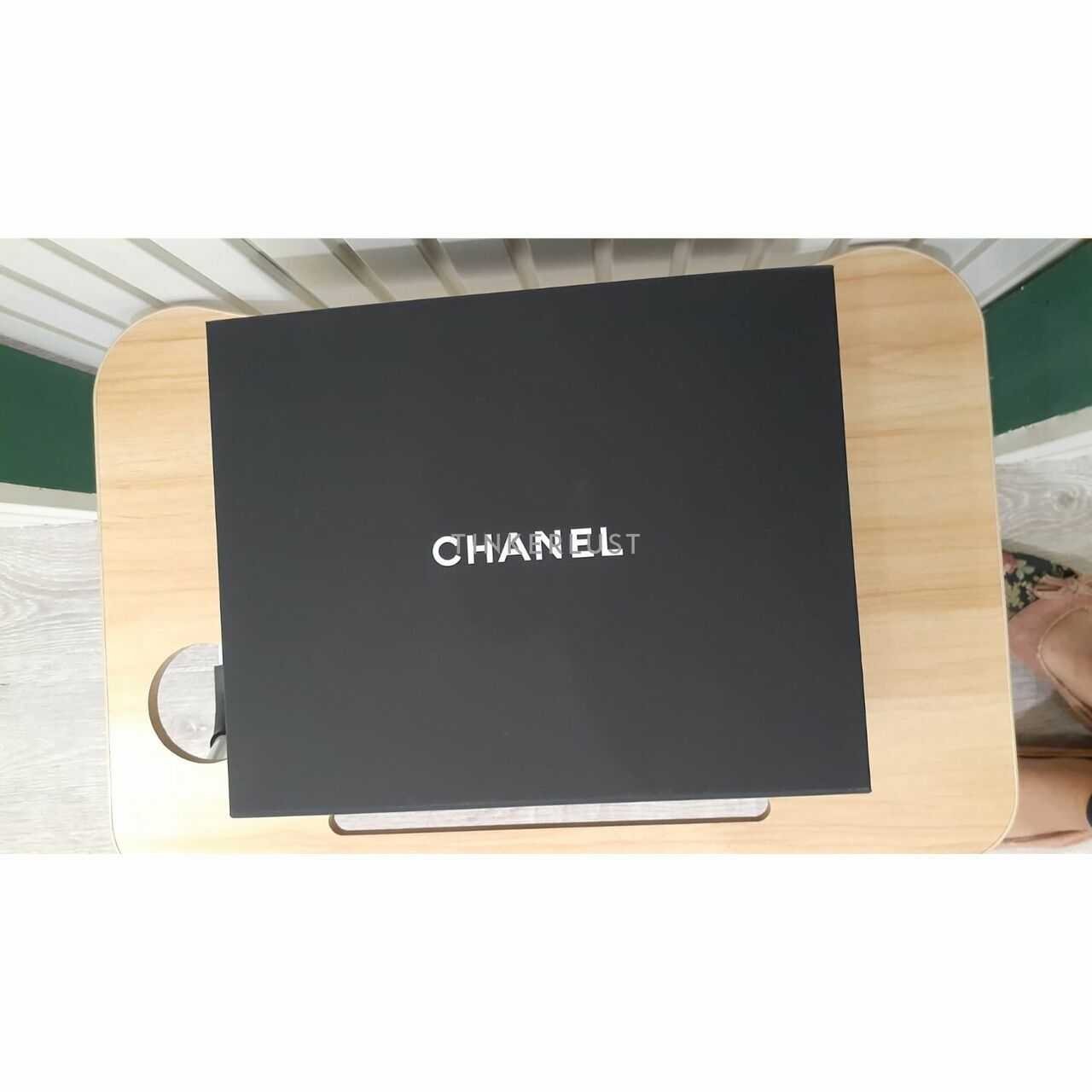 Chanel Boy Medium Caviar Black RHW Chip 2023