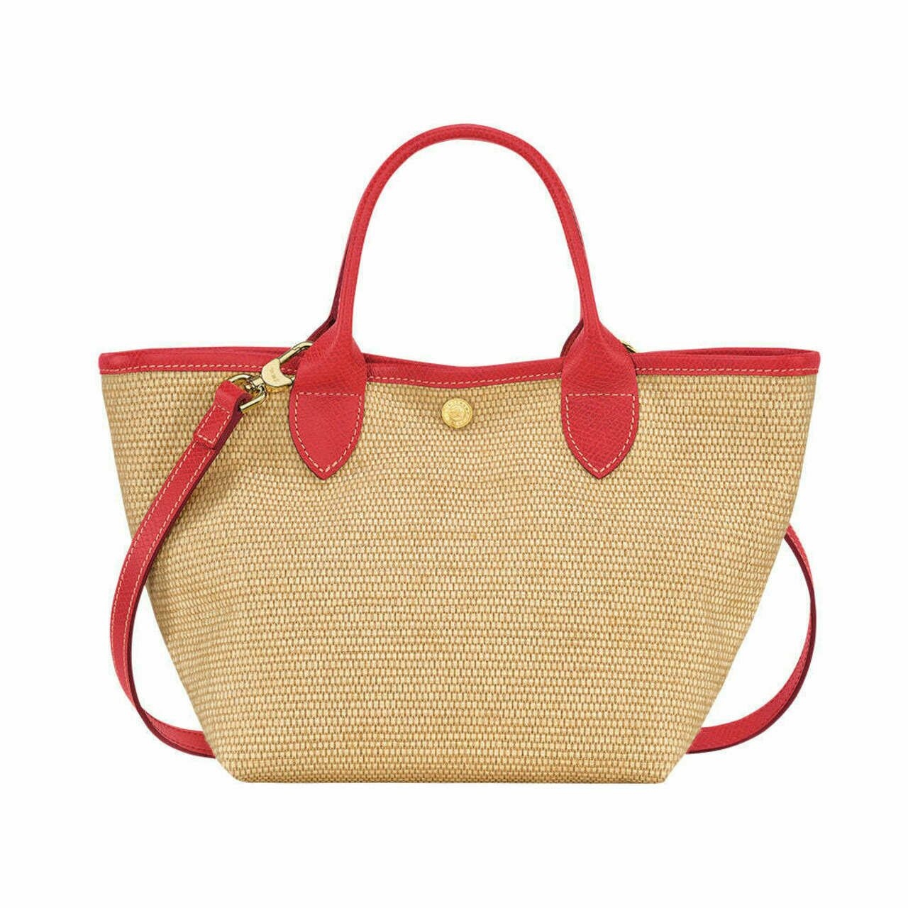 Le Panier Pliage Small Basket Bag Red