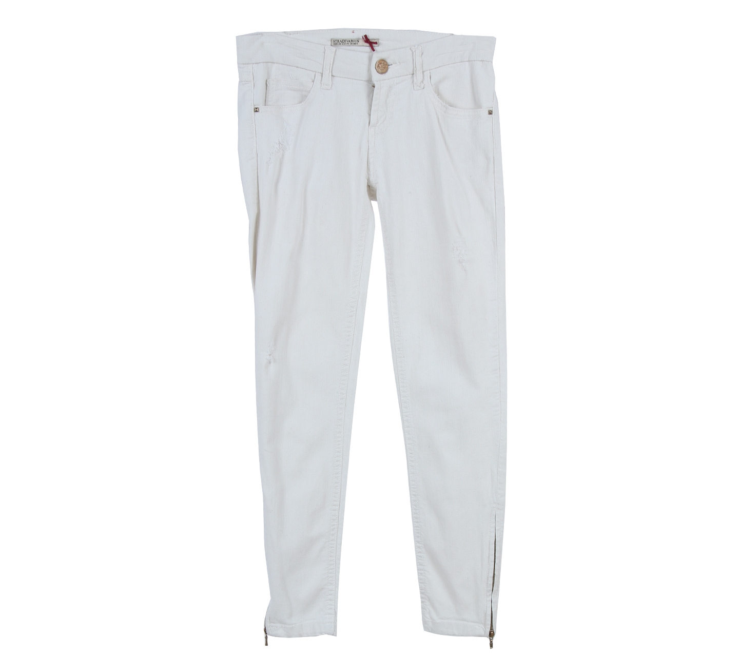 Stradivarius Off White Pants