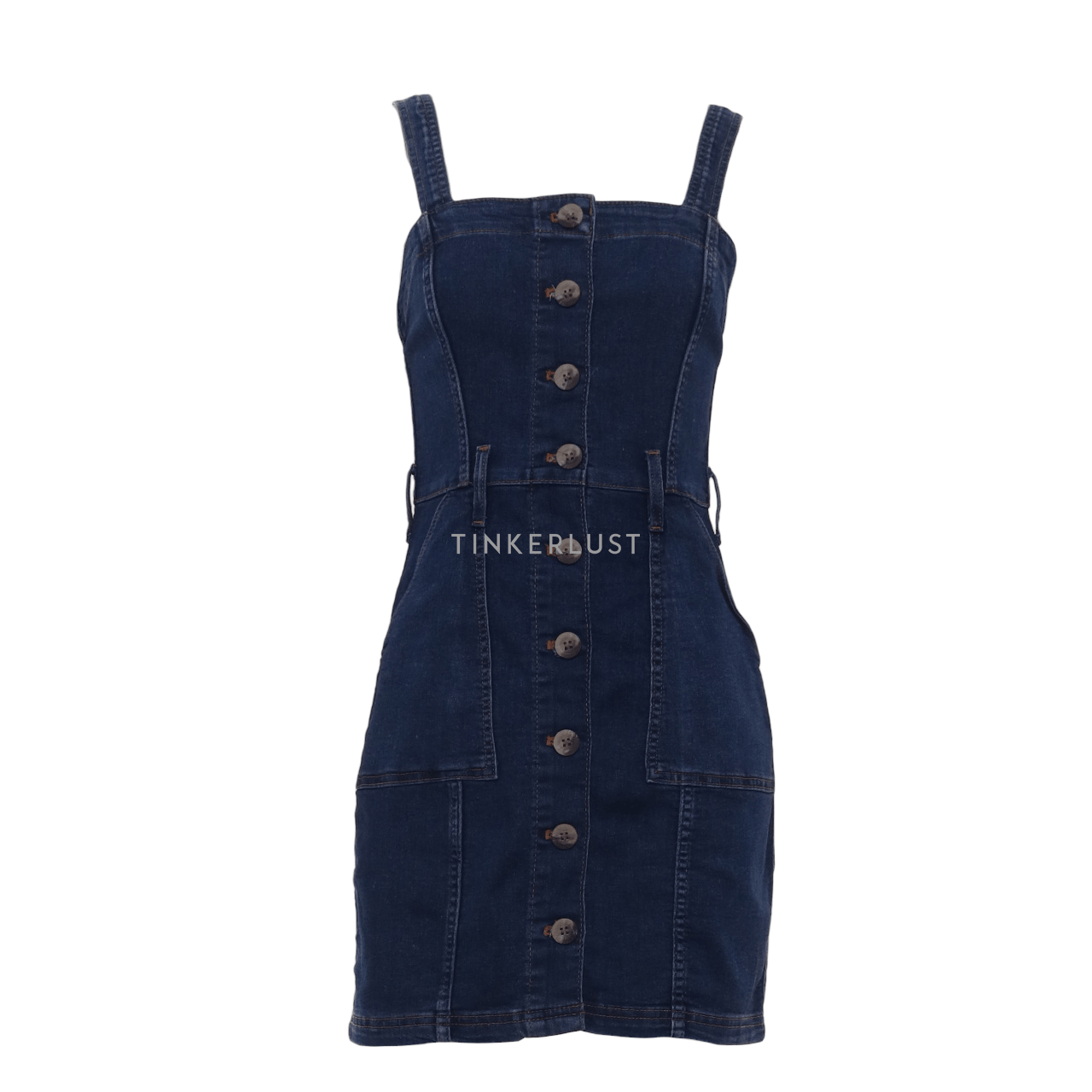 H&M Dark Blue Mini Dress