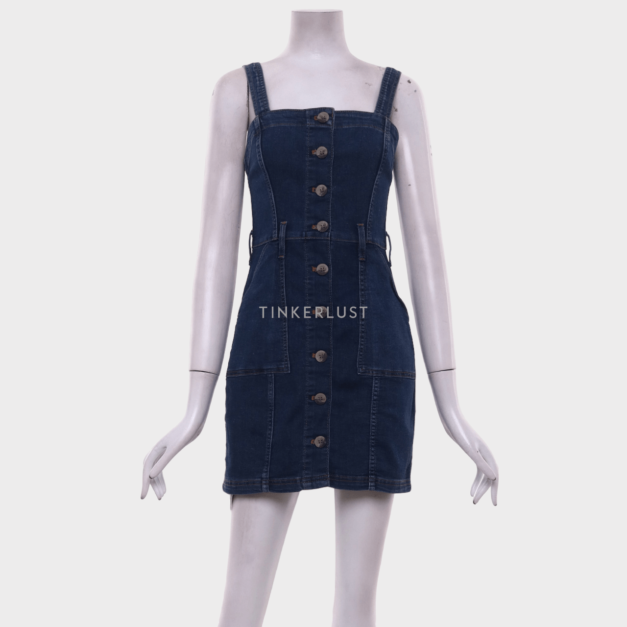 H&M Dark Blue Mini Dress