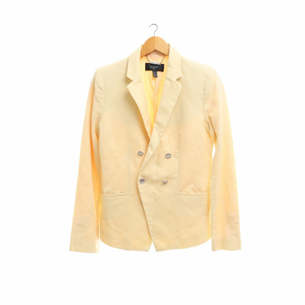 Mango Yellow Blazer