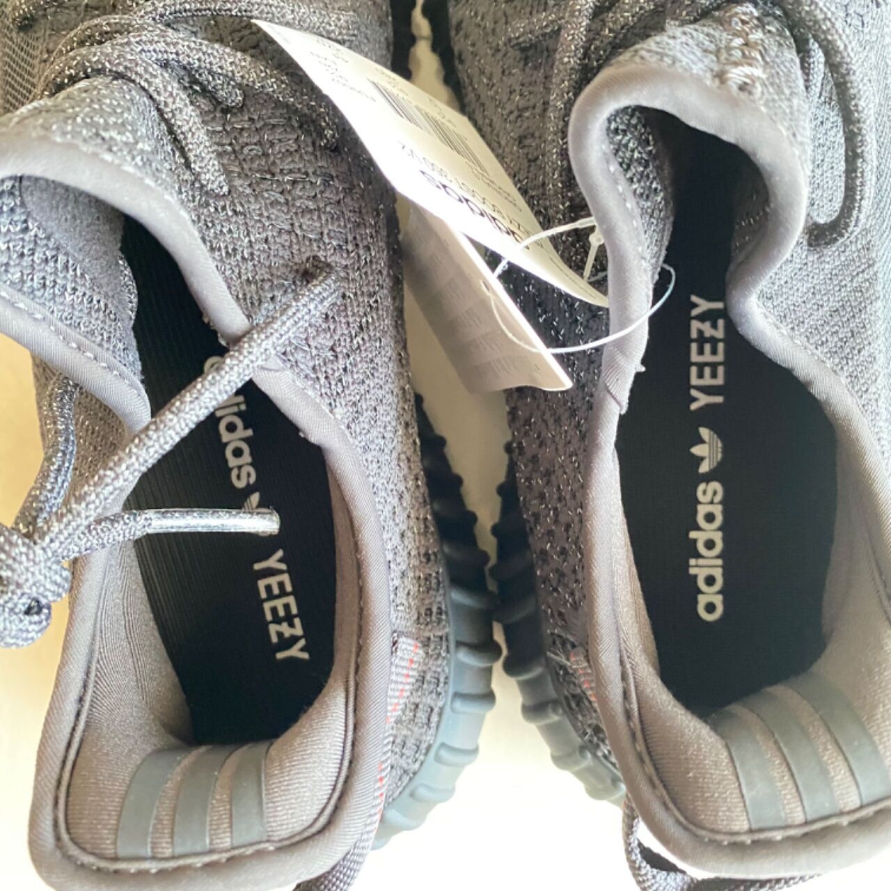 Yeezy Boost 350 V2 Static Black Reflective Sneakers