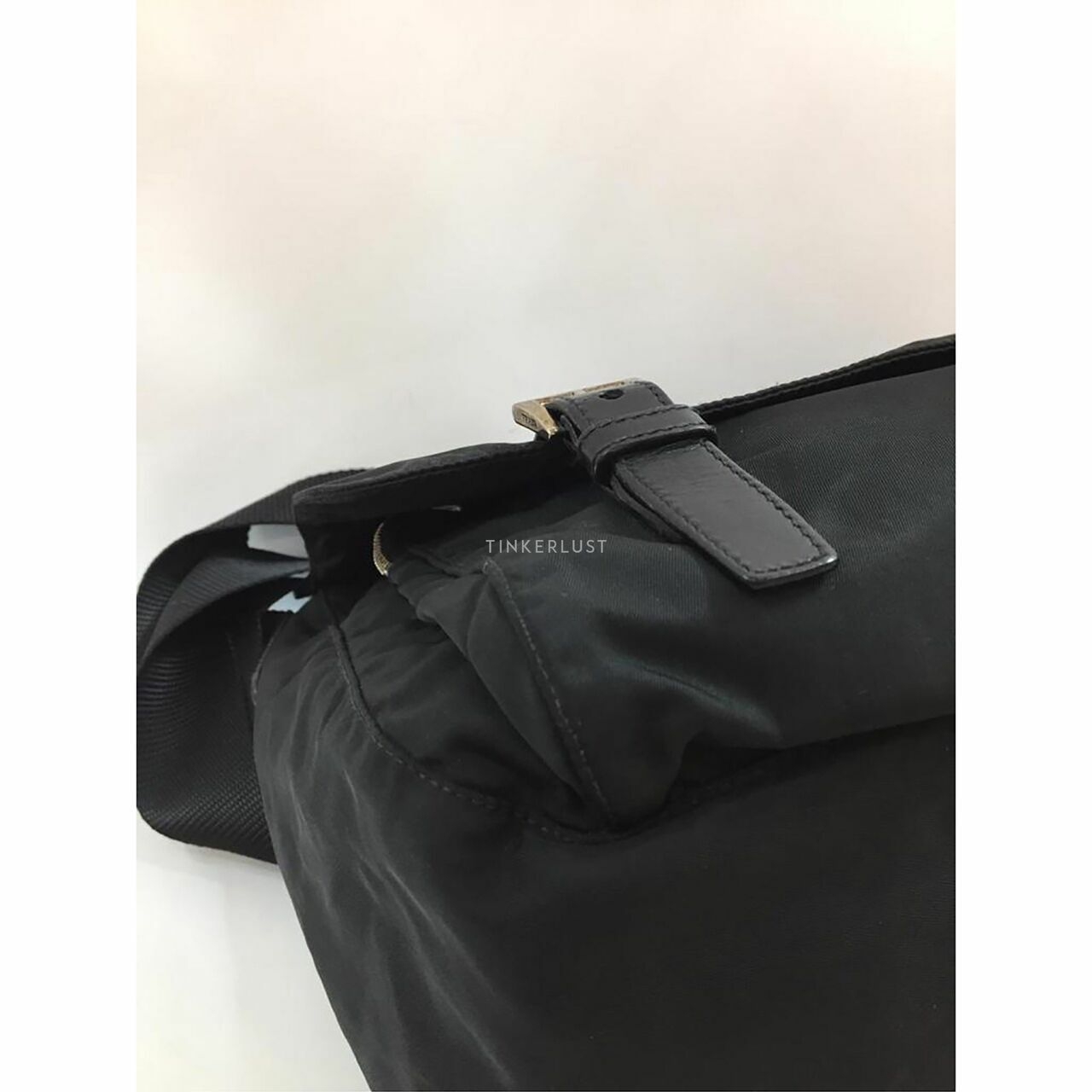 Prada Vela Sport Nero Nylon Messenger Bag 2006 Black Sling Bag