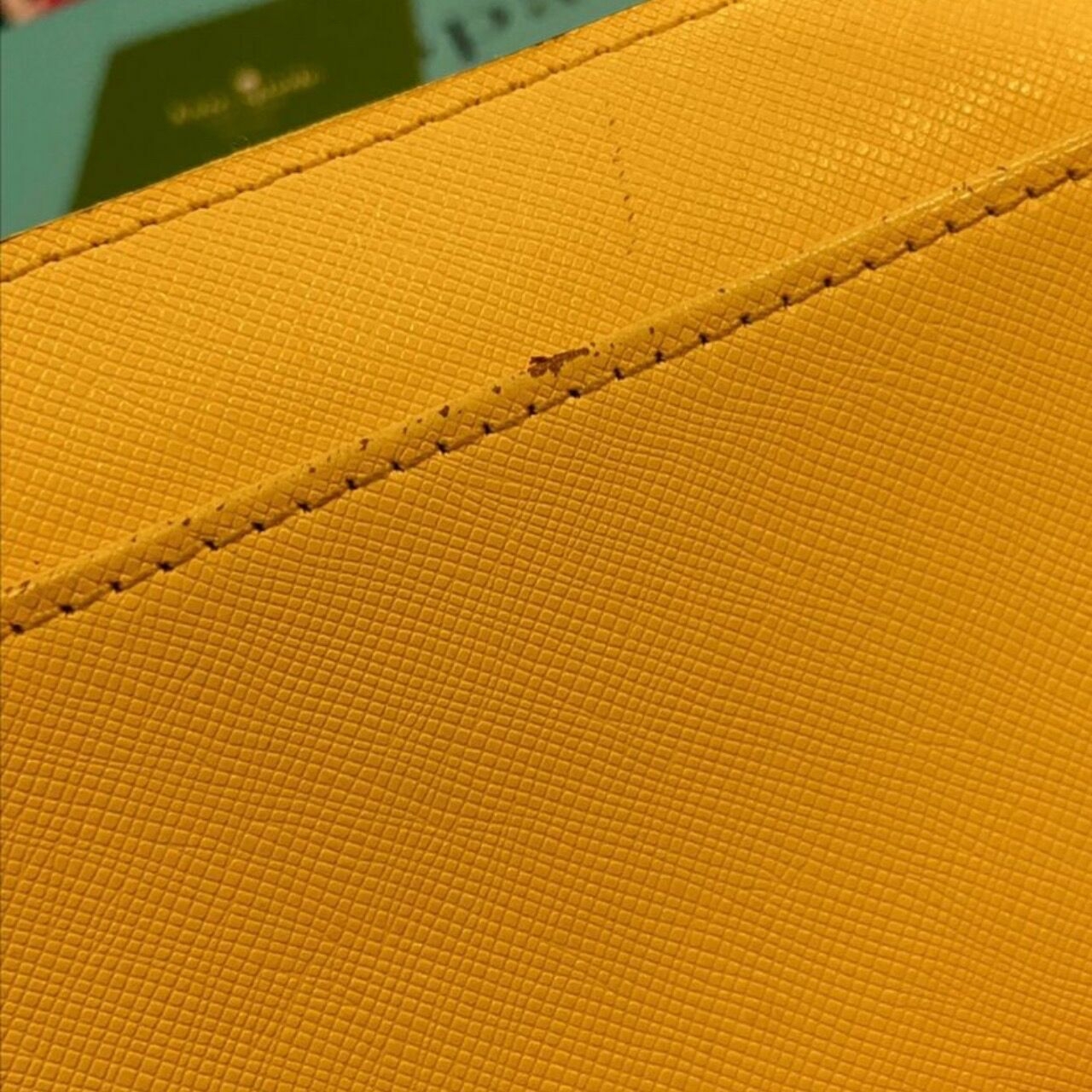 Kate Spade Long Zip Wallet Yellow