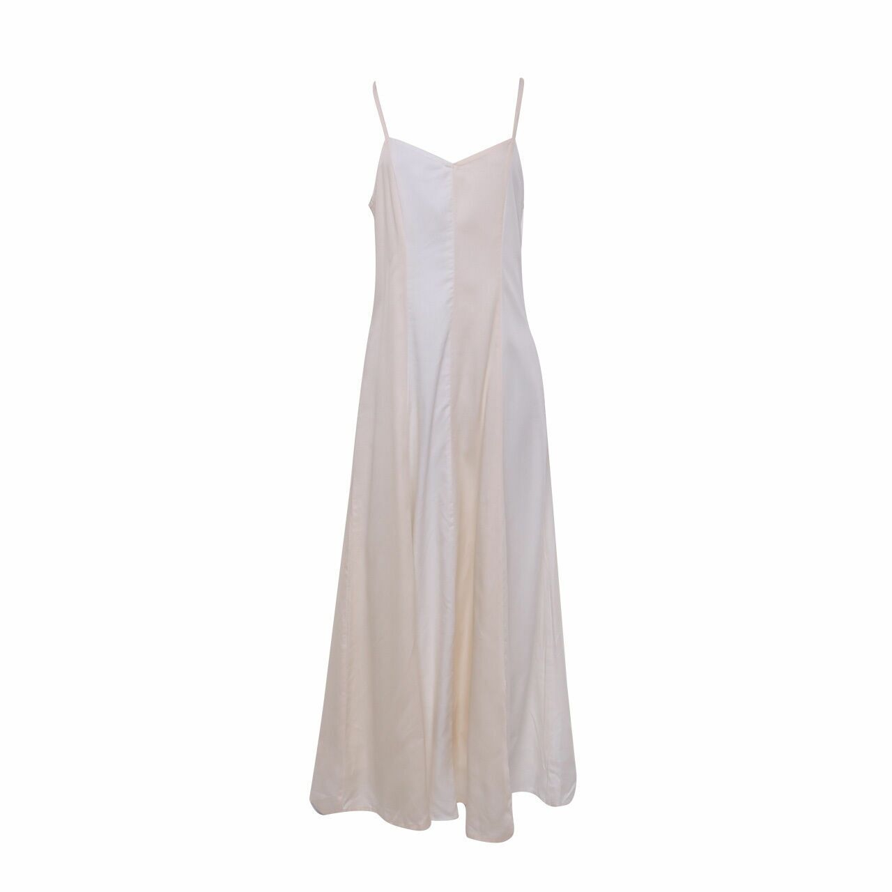 Pomelo. White & Cream Long Dress