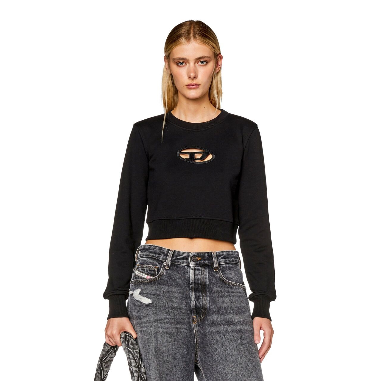 Diesel F-slimmy-od Cutout Sweatshirt