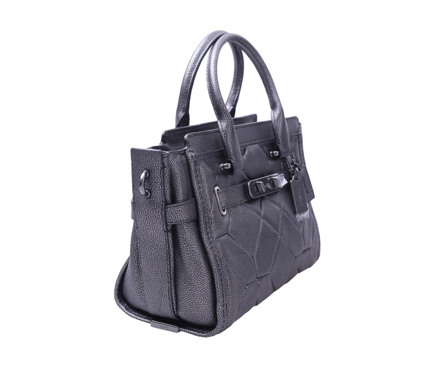 Coach Dark Grey Satchel Bag