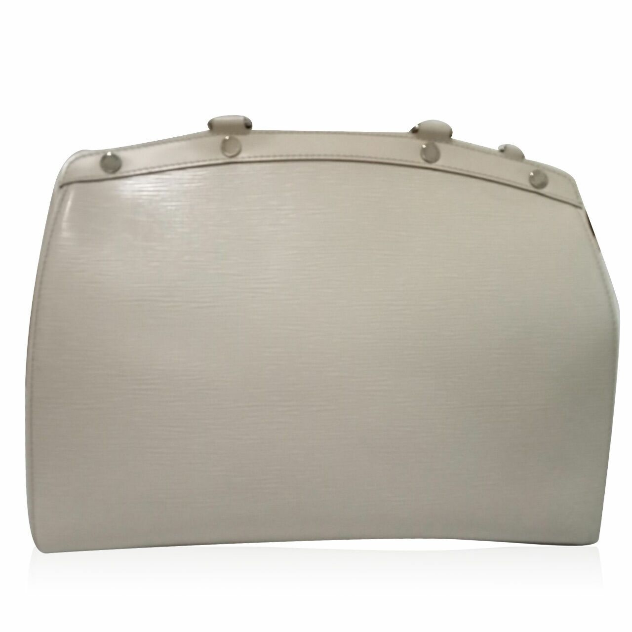 Louis Vuitton White Brea GM Epi Leather Handbag