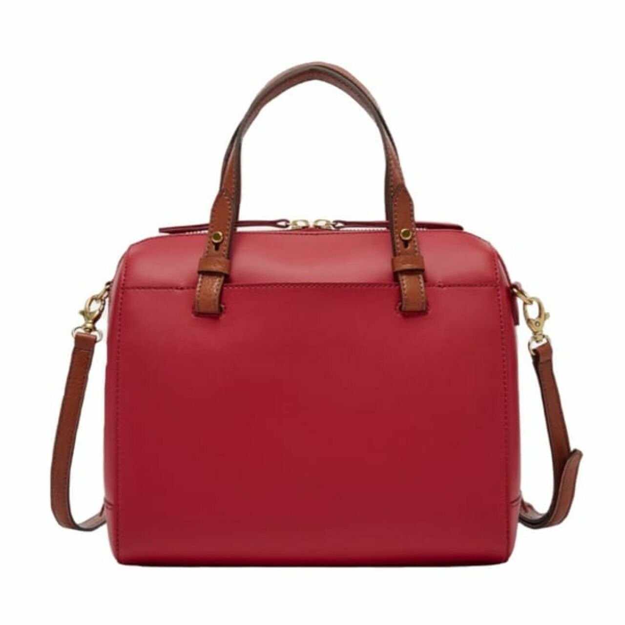 Fossil Zb7256627 Rachel Satchel Red Velvet