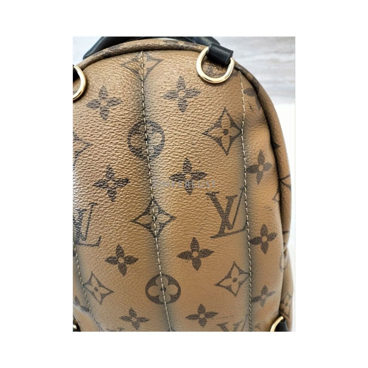 Louis Vuitton Mini Palmspring Monogram Reverse 2017 Backpack