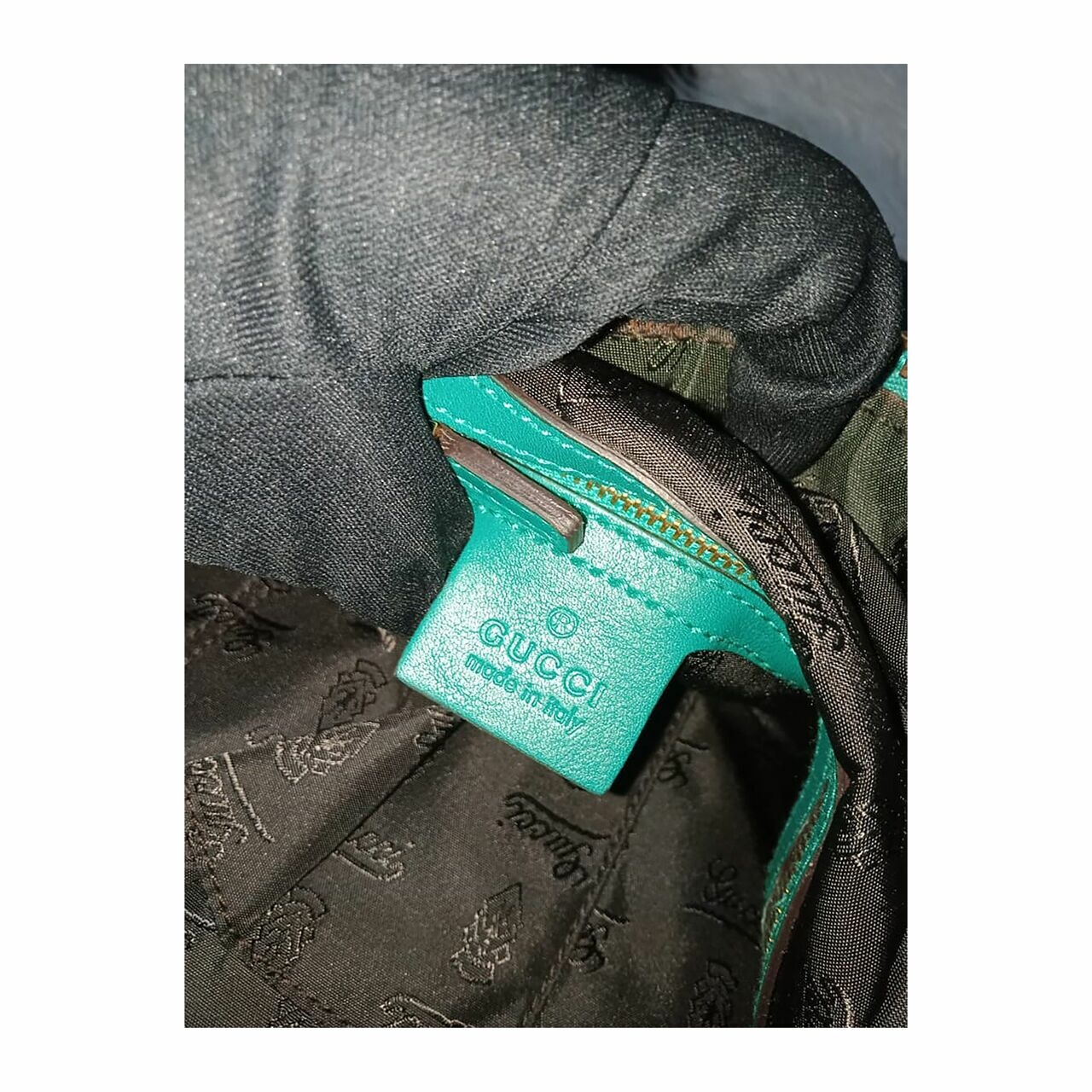 Gucci Green Tosca Backpack