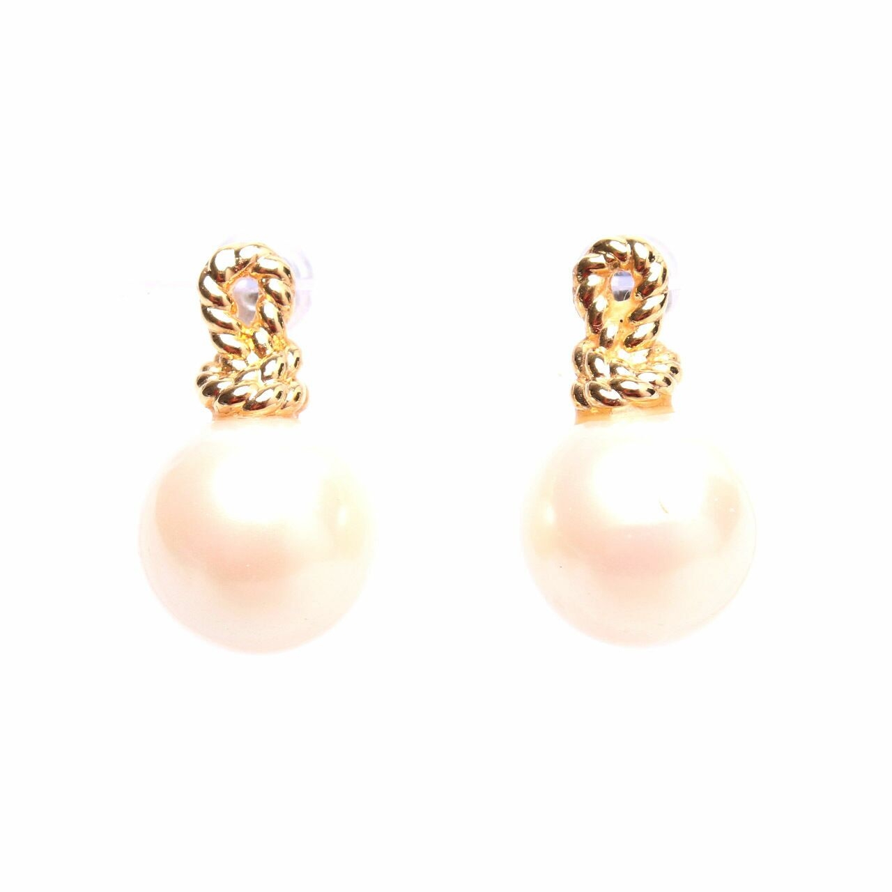 Kate Spade New York Pearl White/Gold Earrings 