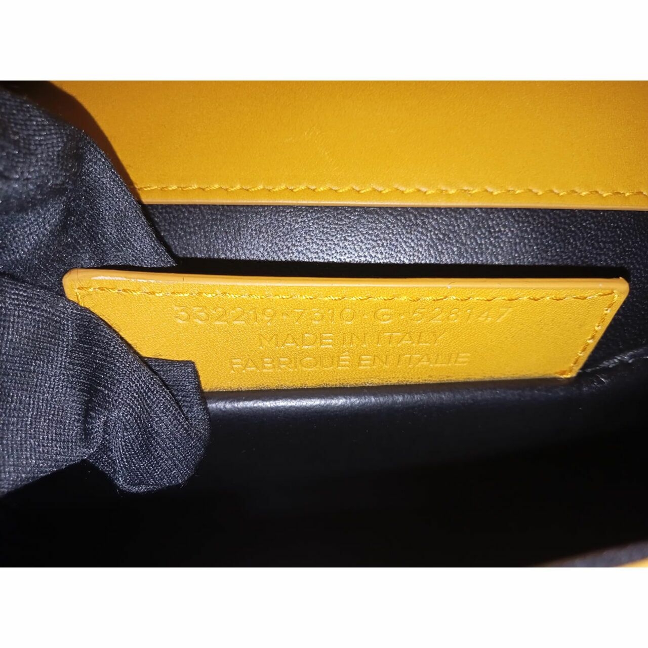 Balenciaga Le Dix Cartable Top Handle Yellow 2014 Satchel