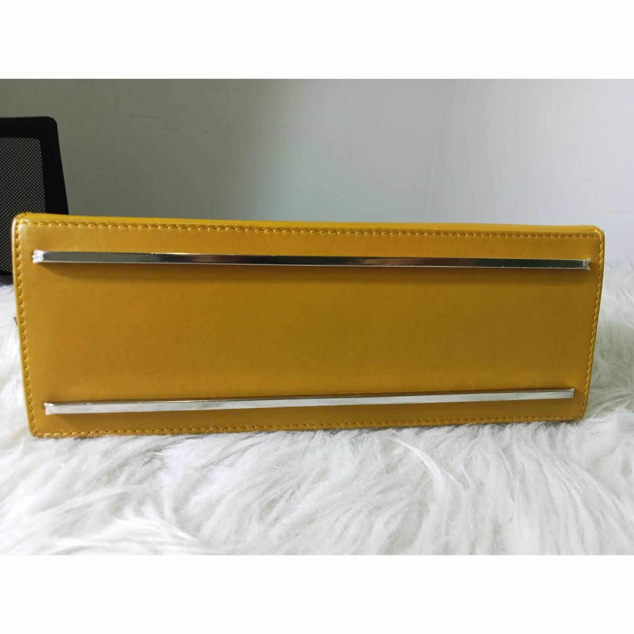 Balenciaga Le Dix Cartable Top Handle Yellow 2014 Satchel