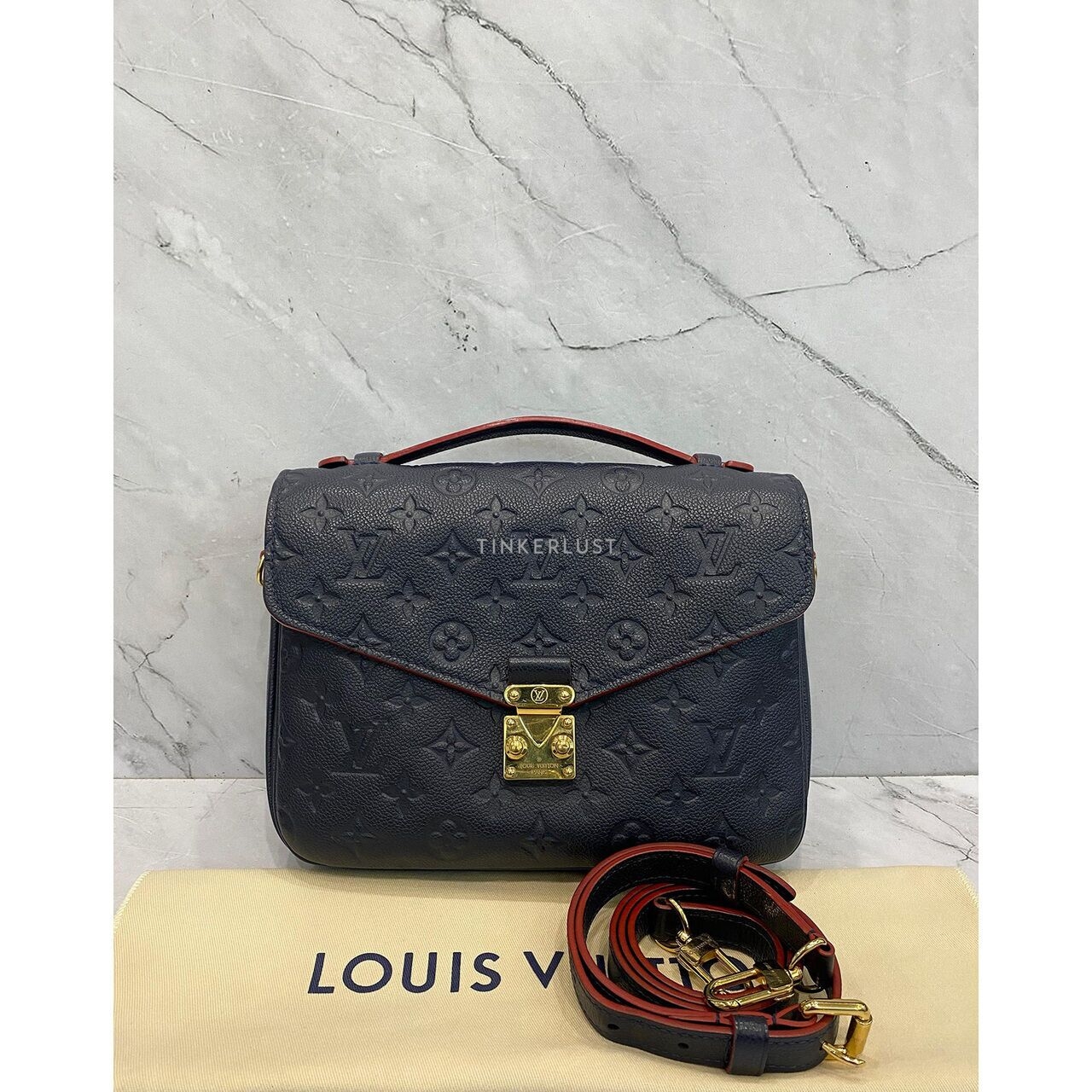 Louis Vuitton Metis Marine Rouge 2020 GHW Satchel