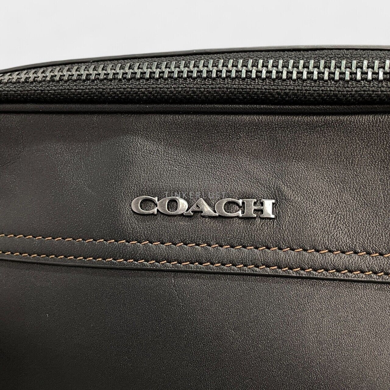 Coach Graham Smooth Calf Leather Black Crossbody Bag