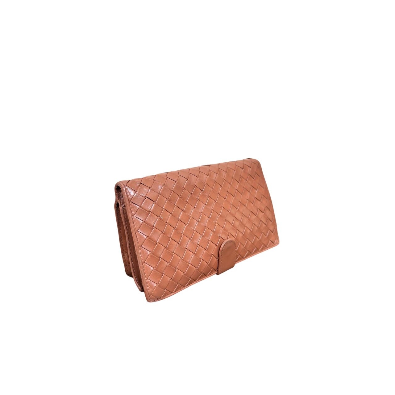 Bottega Veneta Brown Leather Wallet