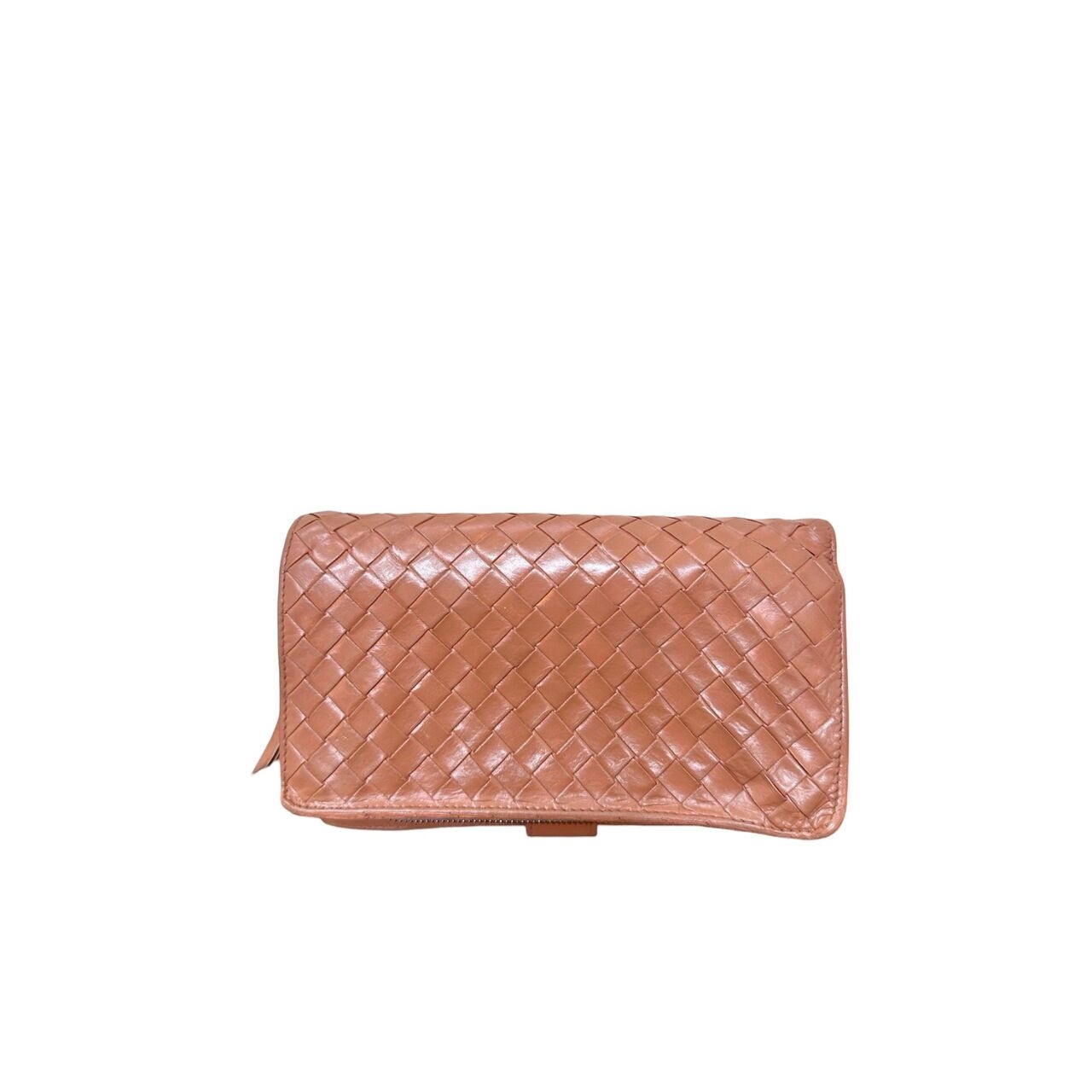 Bottega Veneta Brown Leather Wallet