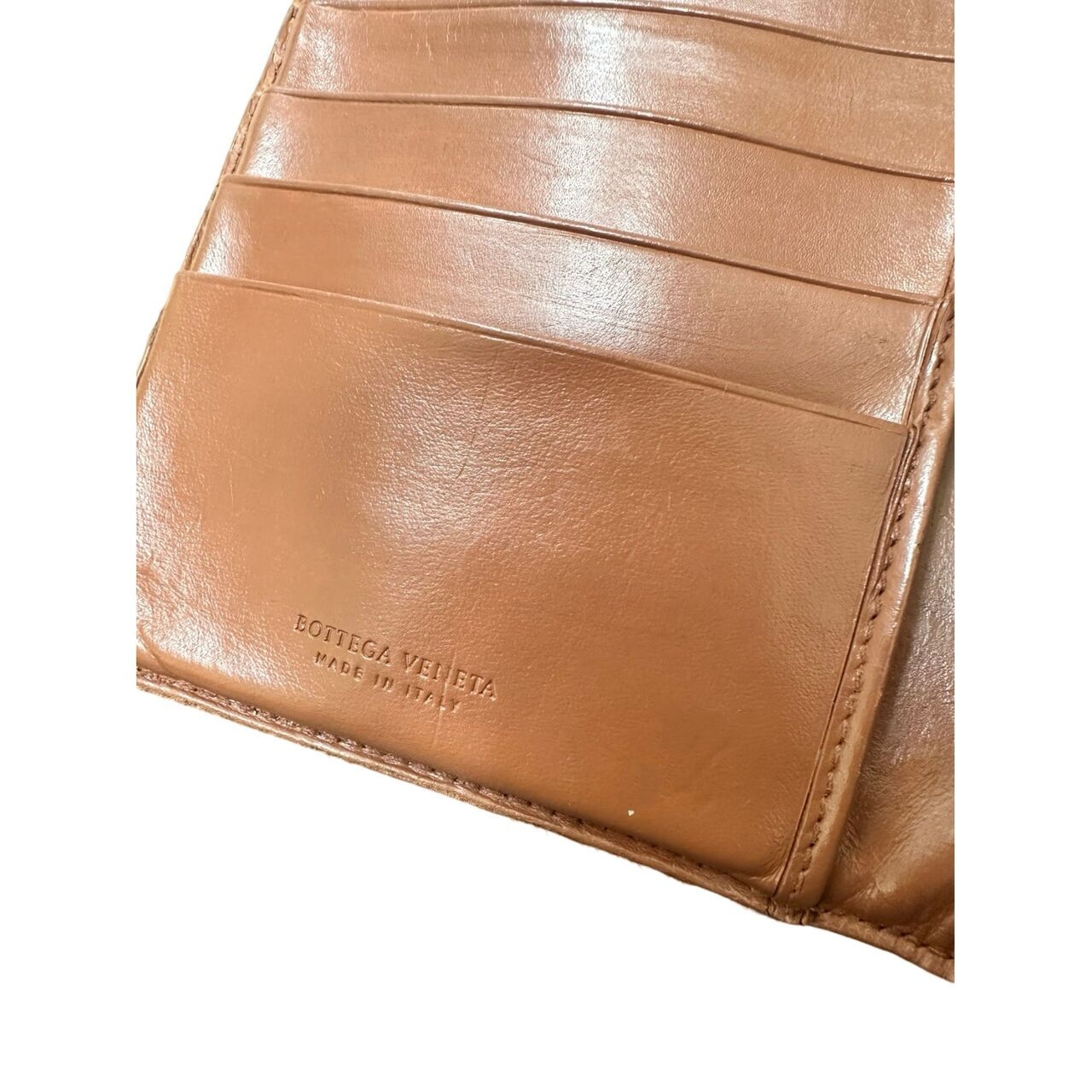 Bottega Veneta Brown Leather Wallet