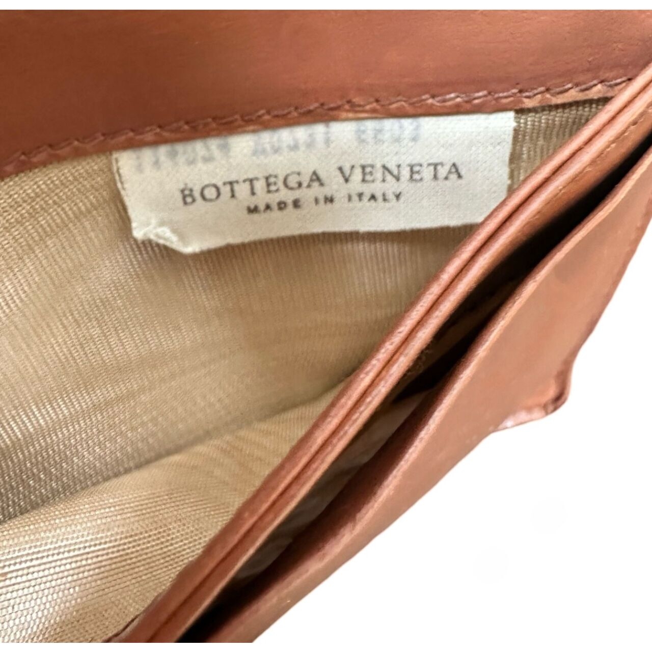 Bottega Veneta Brown Leather Wallet