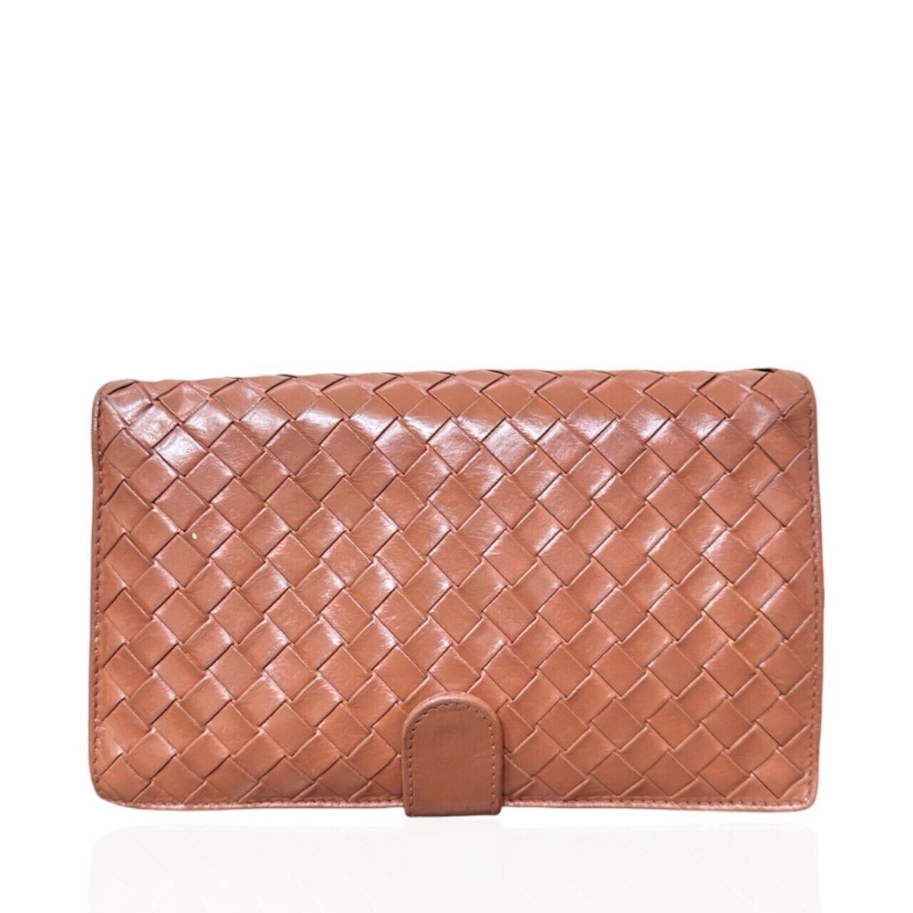 Bottega Veneta Brown Leather Wallet