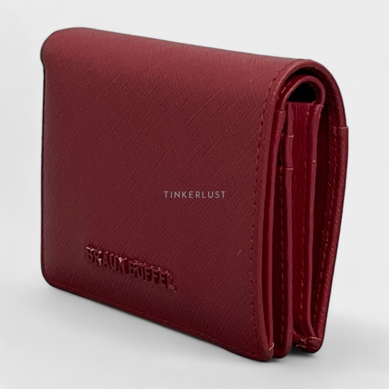 Braun Buffel Red Wallet 