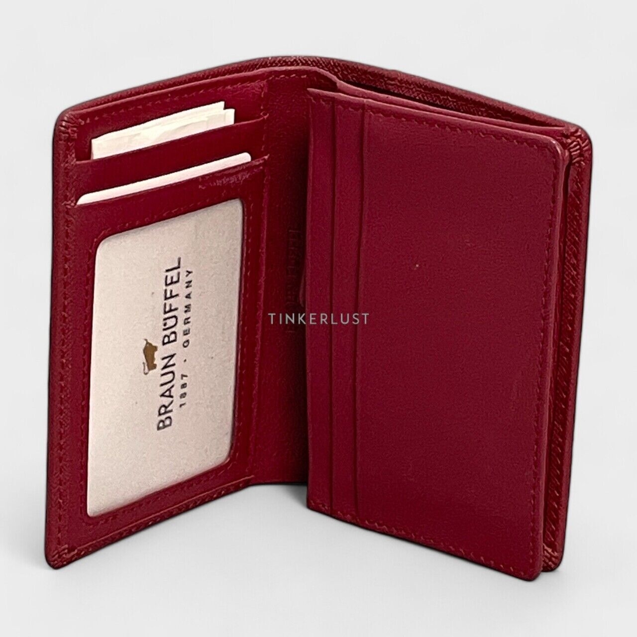 Braun Buffel Red Wallet 