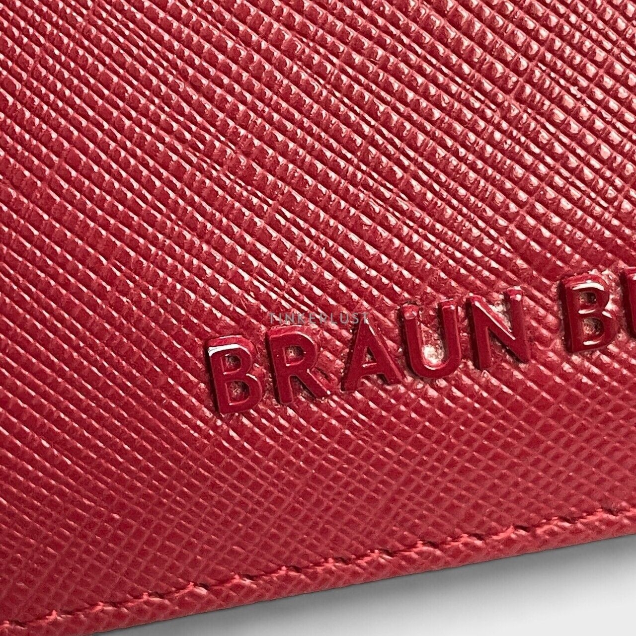 Braun Buffel Red Wallet 