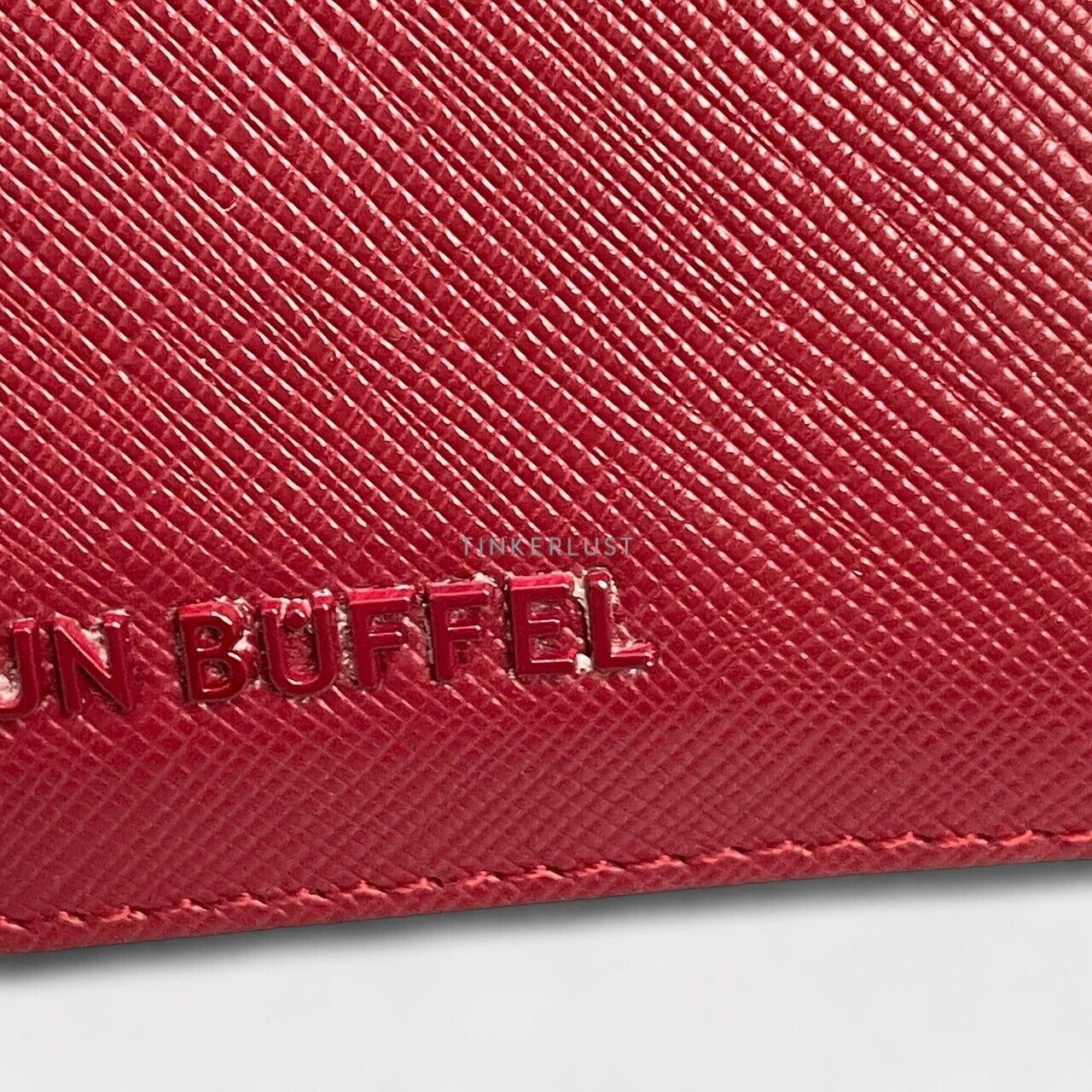 Braun Buffel Red Wallet 