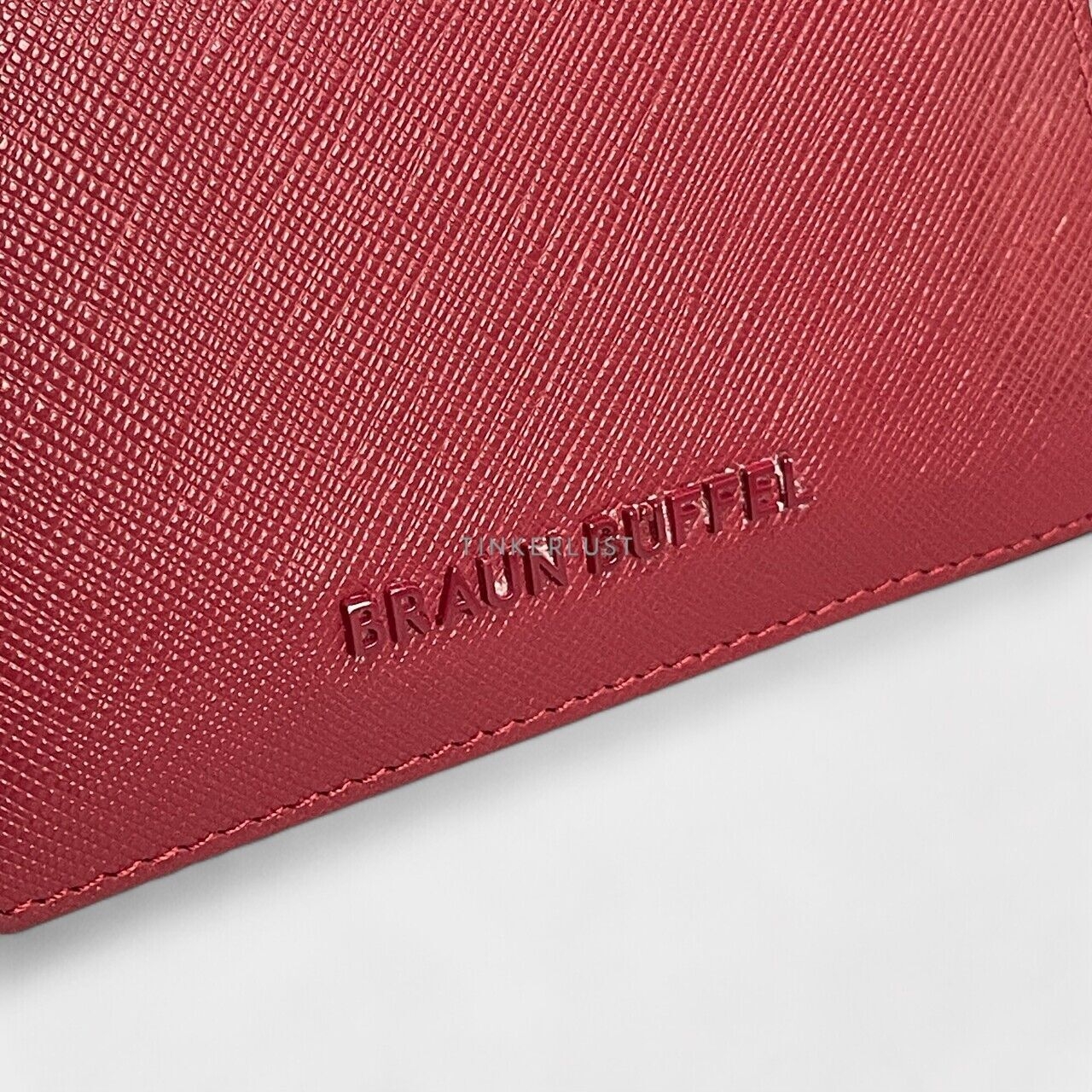 Braun Buffel Red Wallet 