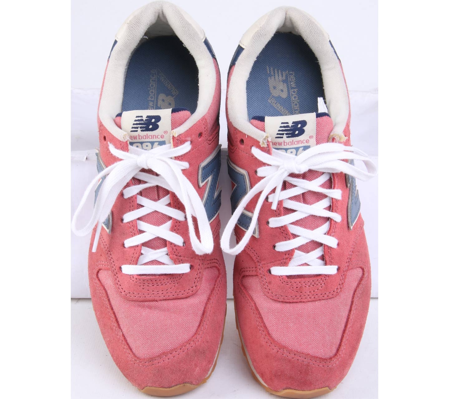 New Blanace Red Blue Retro Running Sneakers