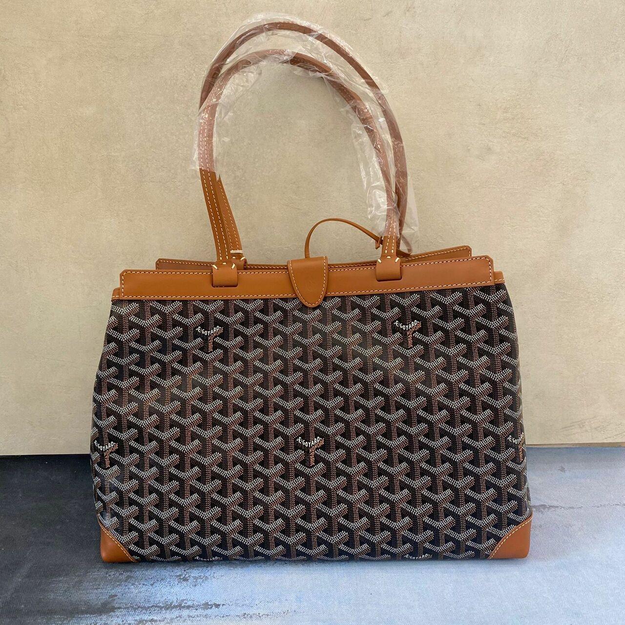 Goyard Bellechasse PM Tan Tote Bag