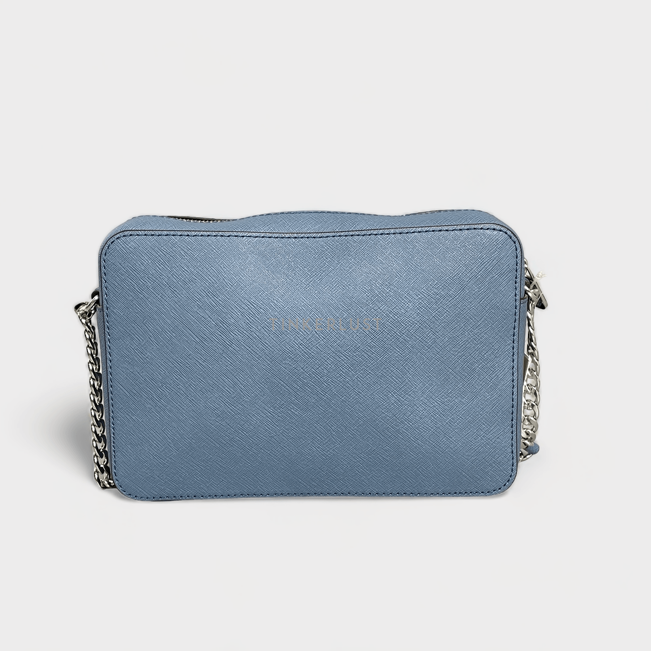  Michael Kors Jet Set Travel Denim Crossbody Bag 